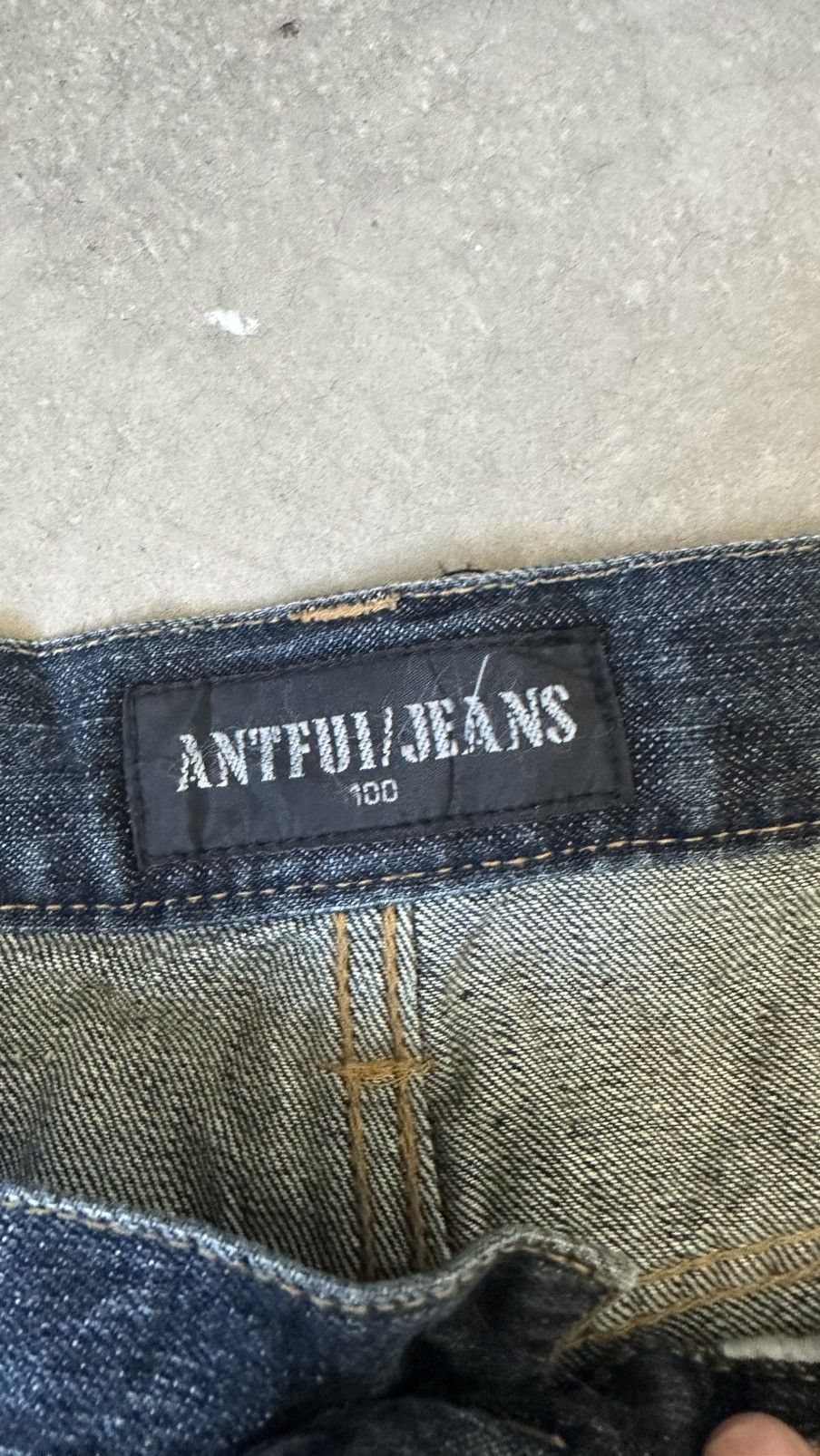 Japanese Brand VINTAGE ANTUI JEANS IF SIX WAS NINE DENIM PANG Size US 40 / EU 56 - 9 Thumbnail