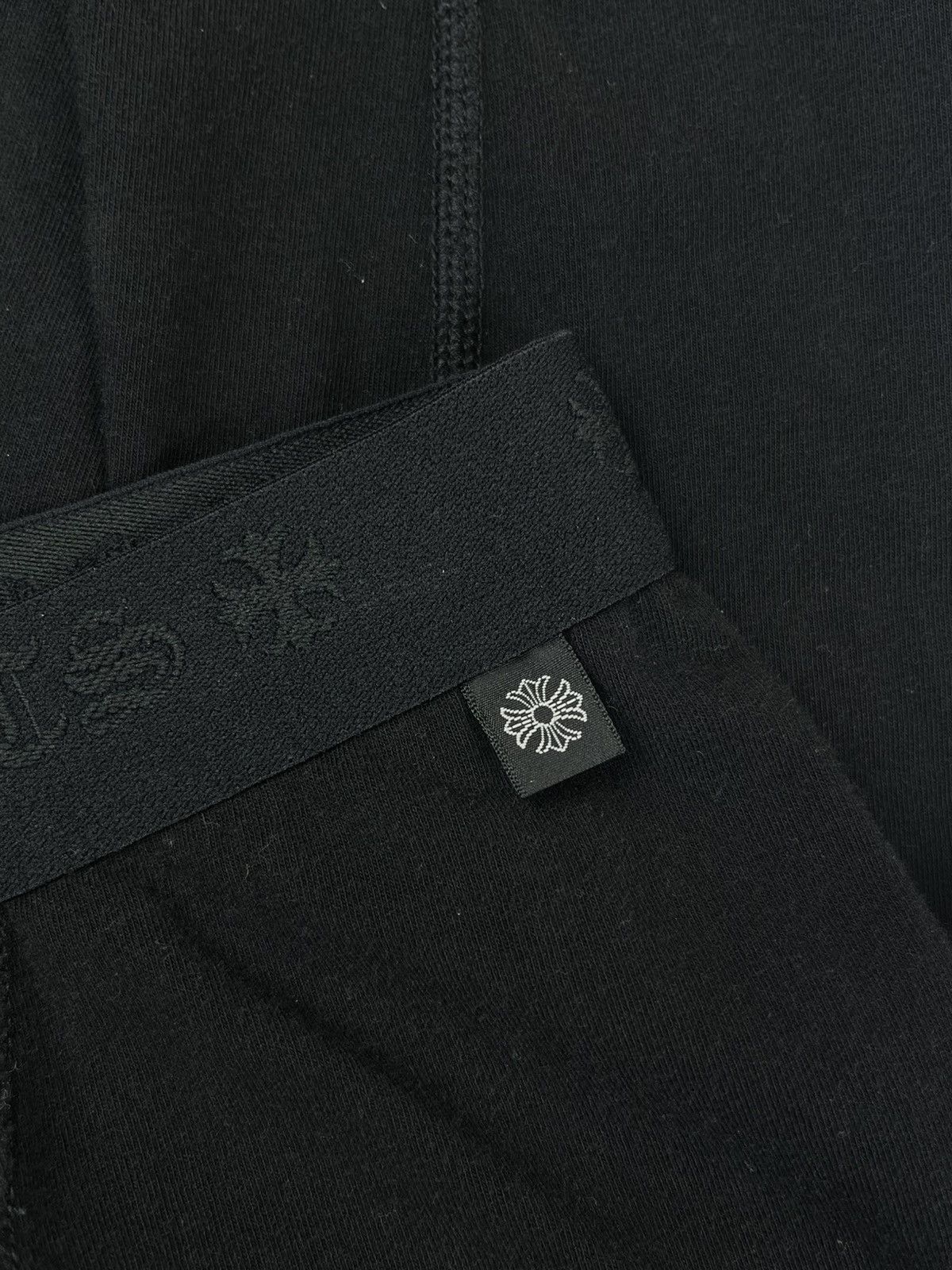 Chrome Hearts Chrome Hearts Front Fly Horseshoe Logo Long John Leggings Size US 26 / EU 42 - 4 Thumbnail