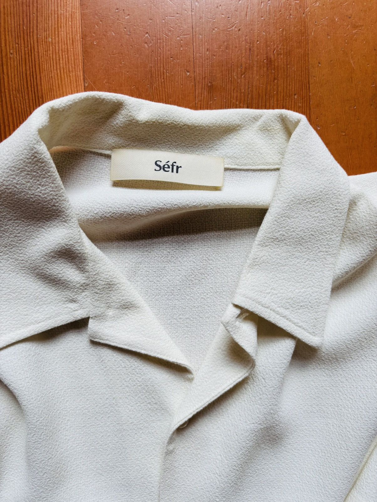 Sefr Sefr Textured Short Sleeve Shirt Size US M / EU 48-50 / 2 - 3 Thumbnail