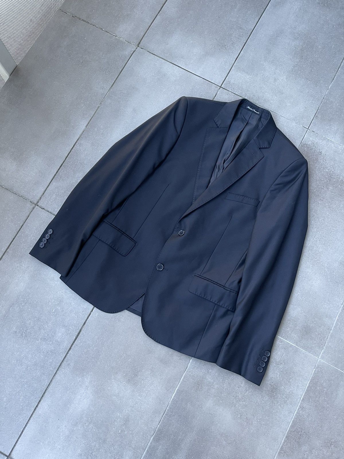 Cartier Vintage Cartier Black Wool Casual Blazer Size US M / EU 48-50 / 2 - 7 Thumbnail