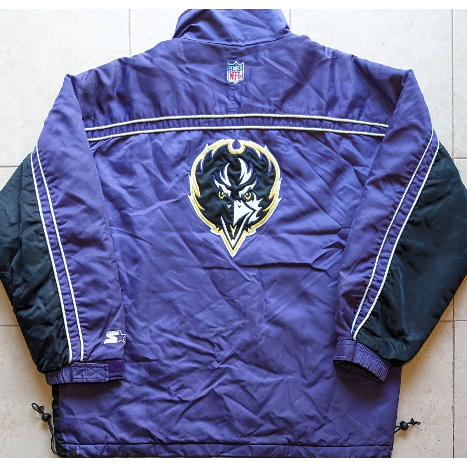 NFL × Starter Baltimore Ravens 90s STARTER puffer Logos 2XL NFL vintage Size US XXL / EU 58 / 5 - 3 Thumbnail