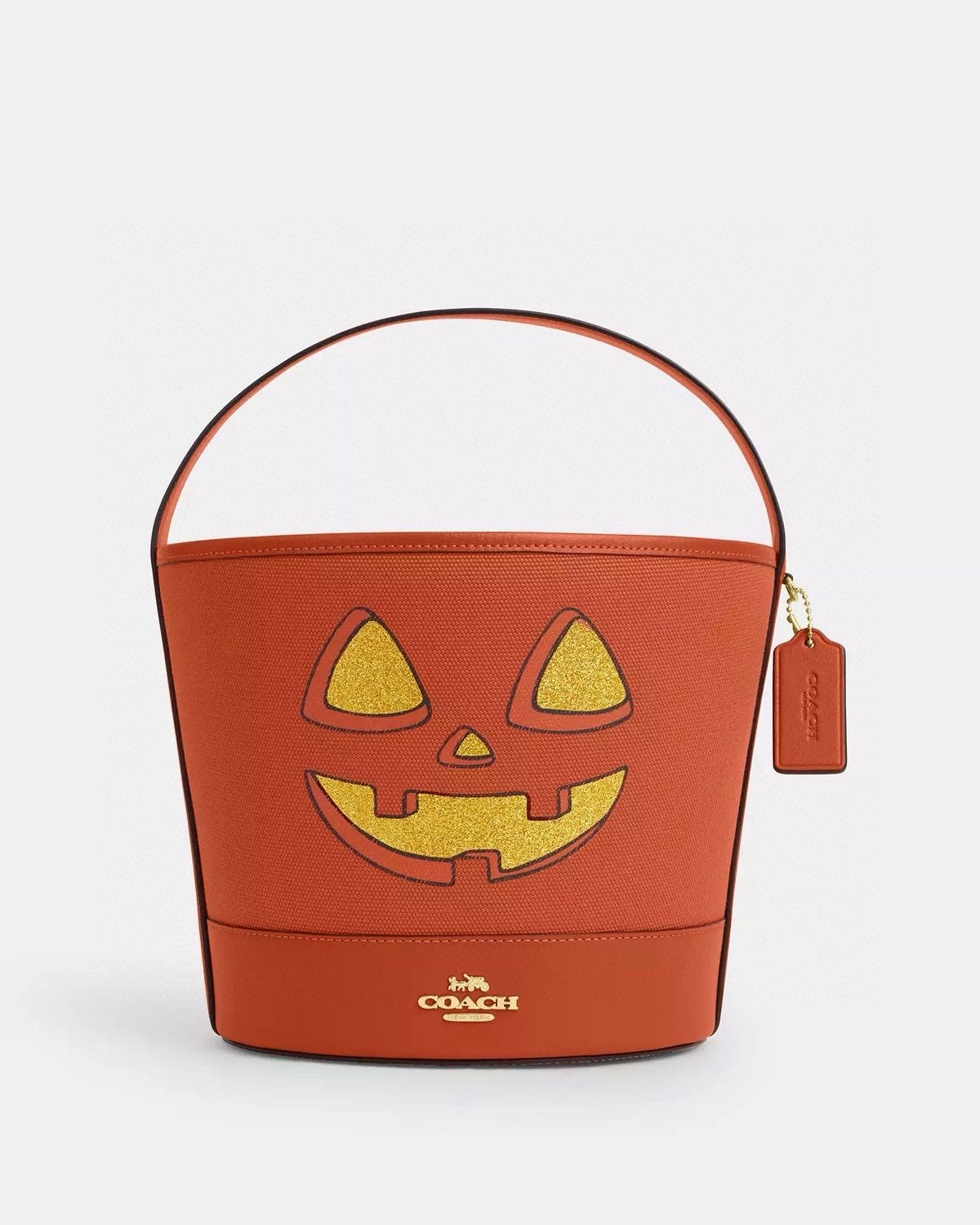 Coach NWT Coach Trick Or Treat Bucket With Halloween Pumpkin Size ONE SIZE - 8 Thumbnail