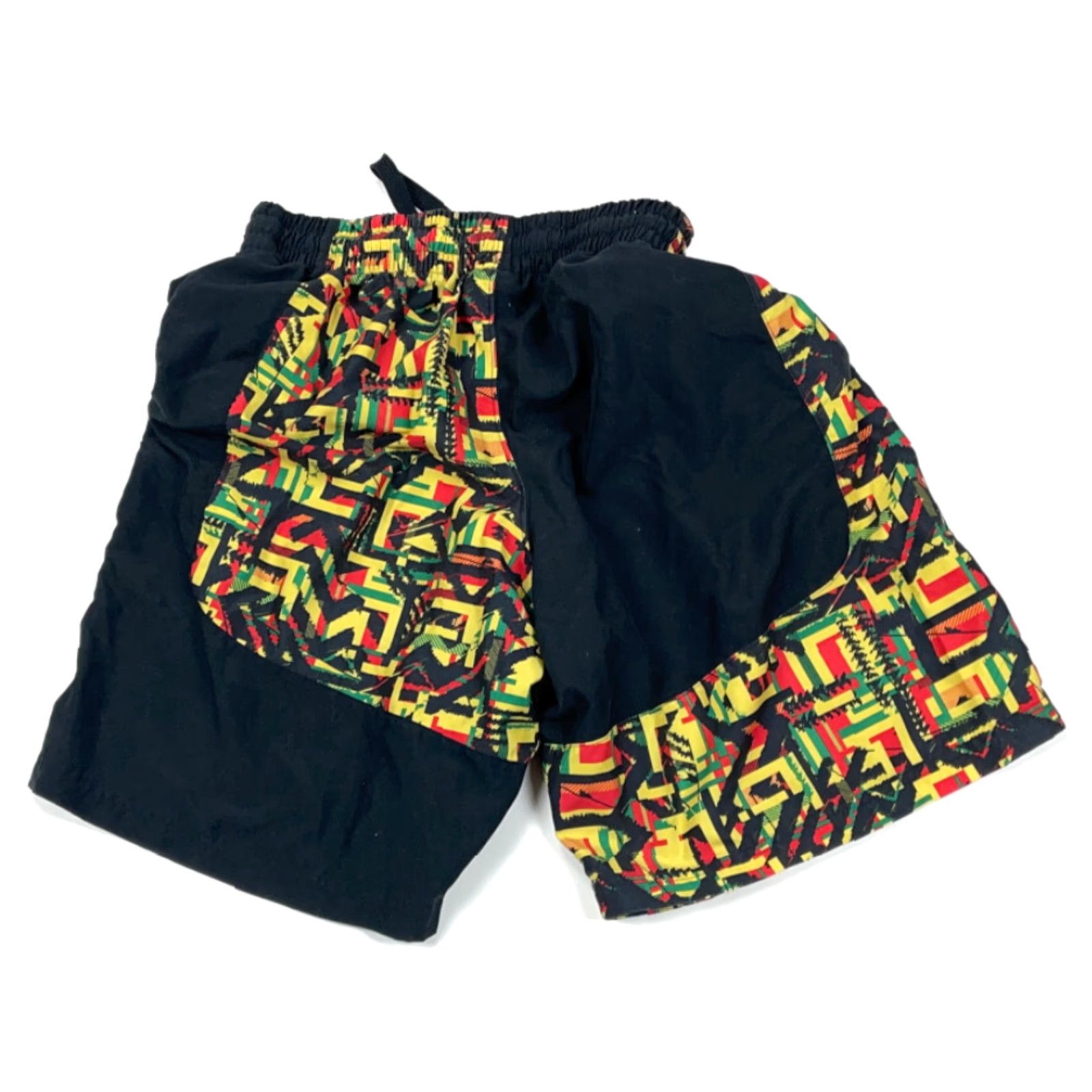 Under Armour Under Armour Black Colorful Athletic Shorts Adult Medium Loose Fit Drawstring Size US 31 - 2 Thumbnail