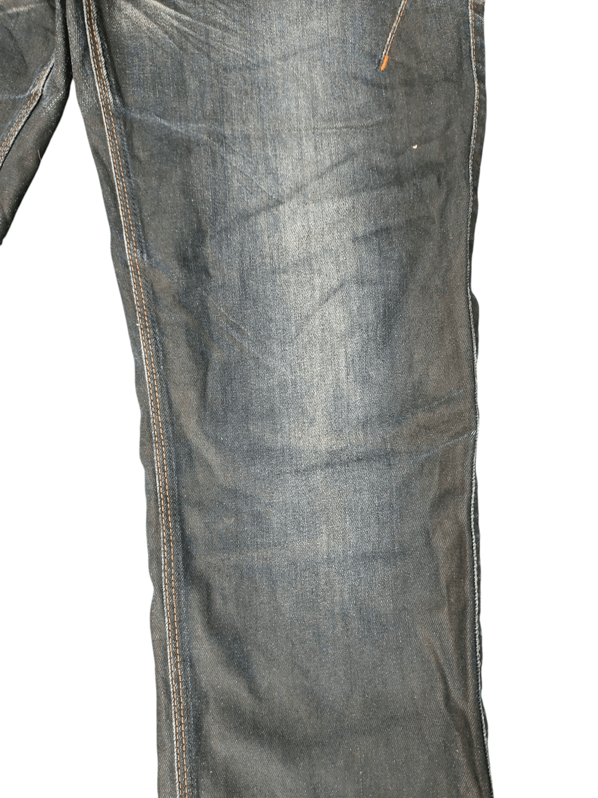 If Six Was Nine Flare Jeans Nicole Waxed Denim Bootcut Ifsixwasnine Lgb Size US 35 - 6 Thumbnail