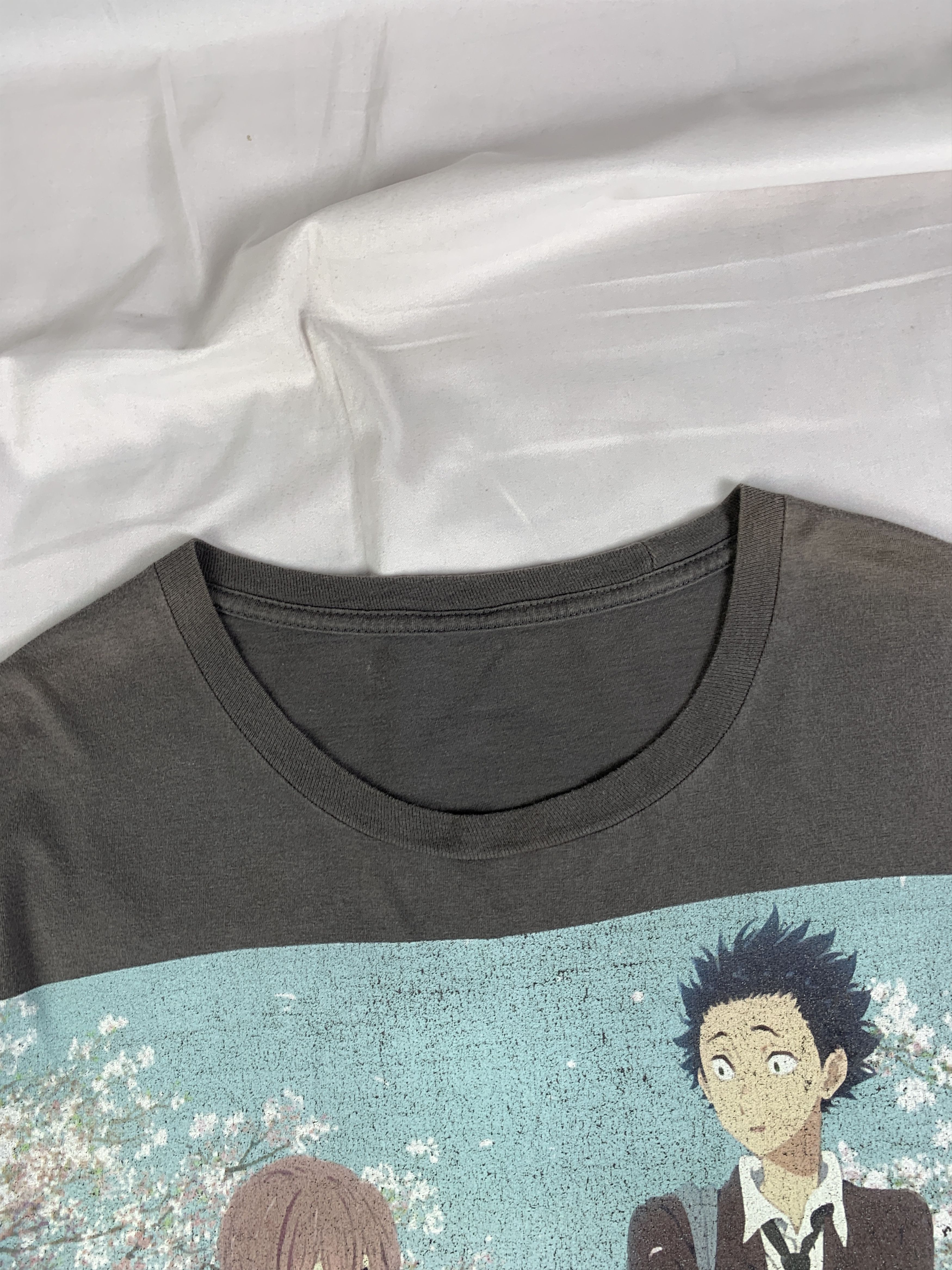 Anime 2016 Koe no Katachi (Silent Voice) Anime Movie Tee (L) Size US L / EU 52-54 / 3 - 6 Thumbnail