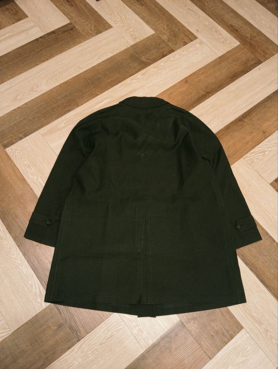 A.P.C. A.P.C COTTON RUBBER PROOFED LONG JACKET Size US M / EU 48-50 / 2 - 10 Thumbnail