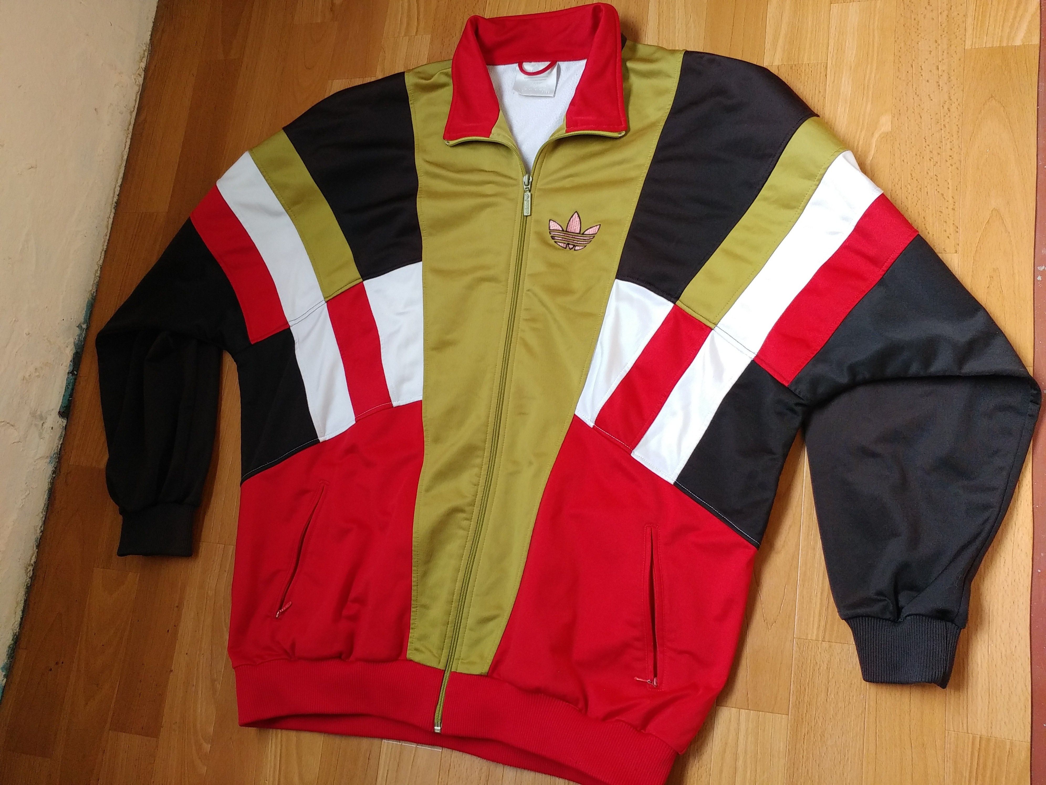 Adidas × Vintage ADIDAS jacket, vintage Adidas Team 90s hip hop 1990s size L Size US L / EU 52-54 / 3 - 10 Thumbnail