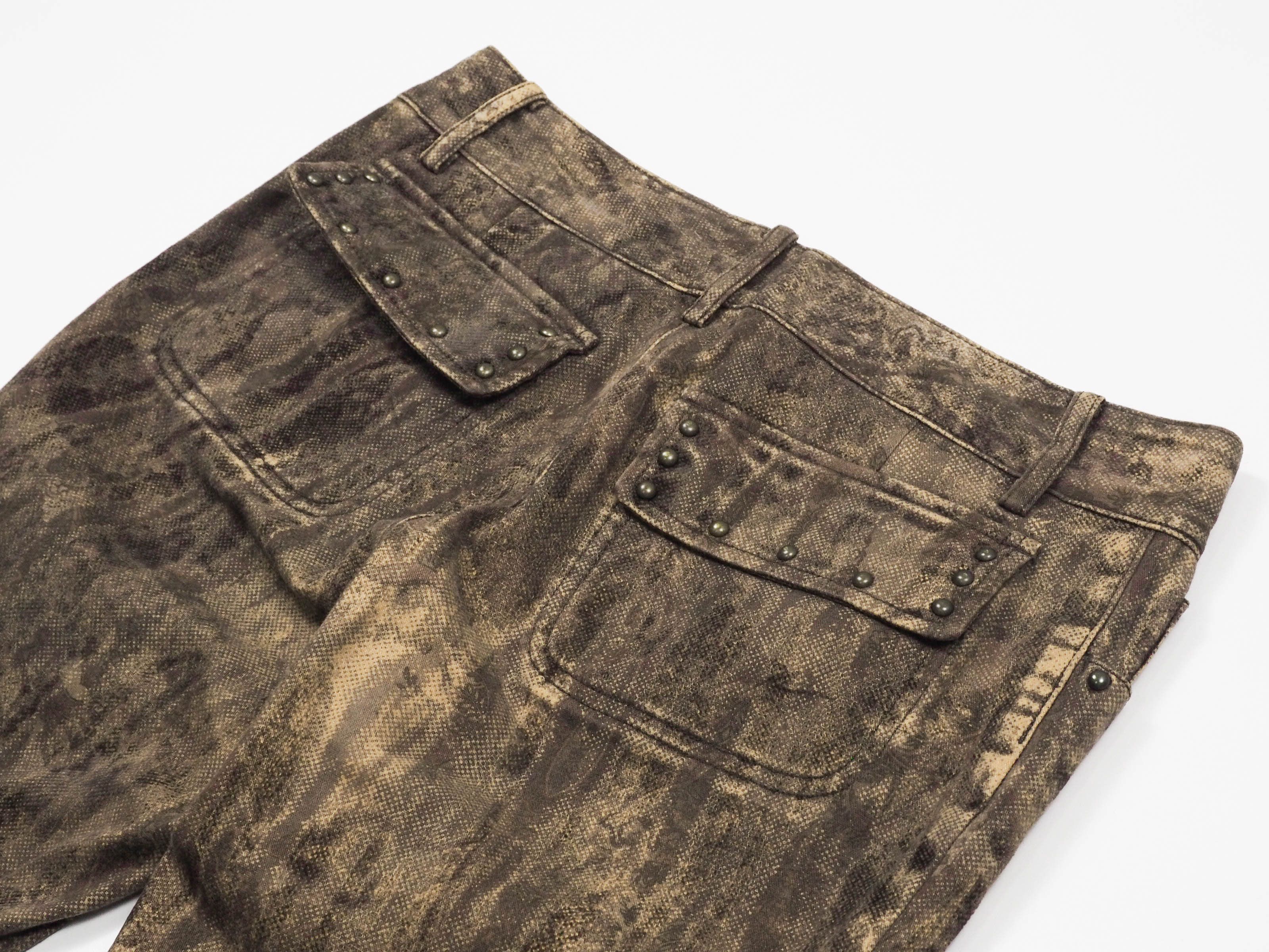 Tornado Mart Tornadomart femme rust flare jeans Size 30" / US 8 / IT 44 - 9 Thumbnail