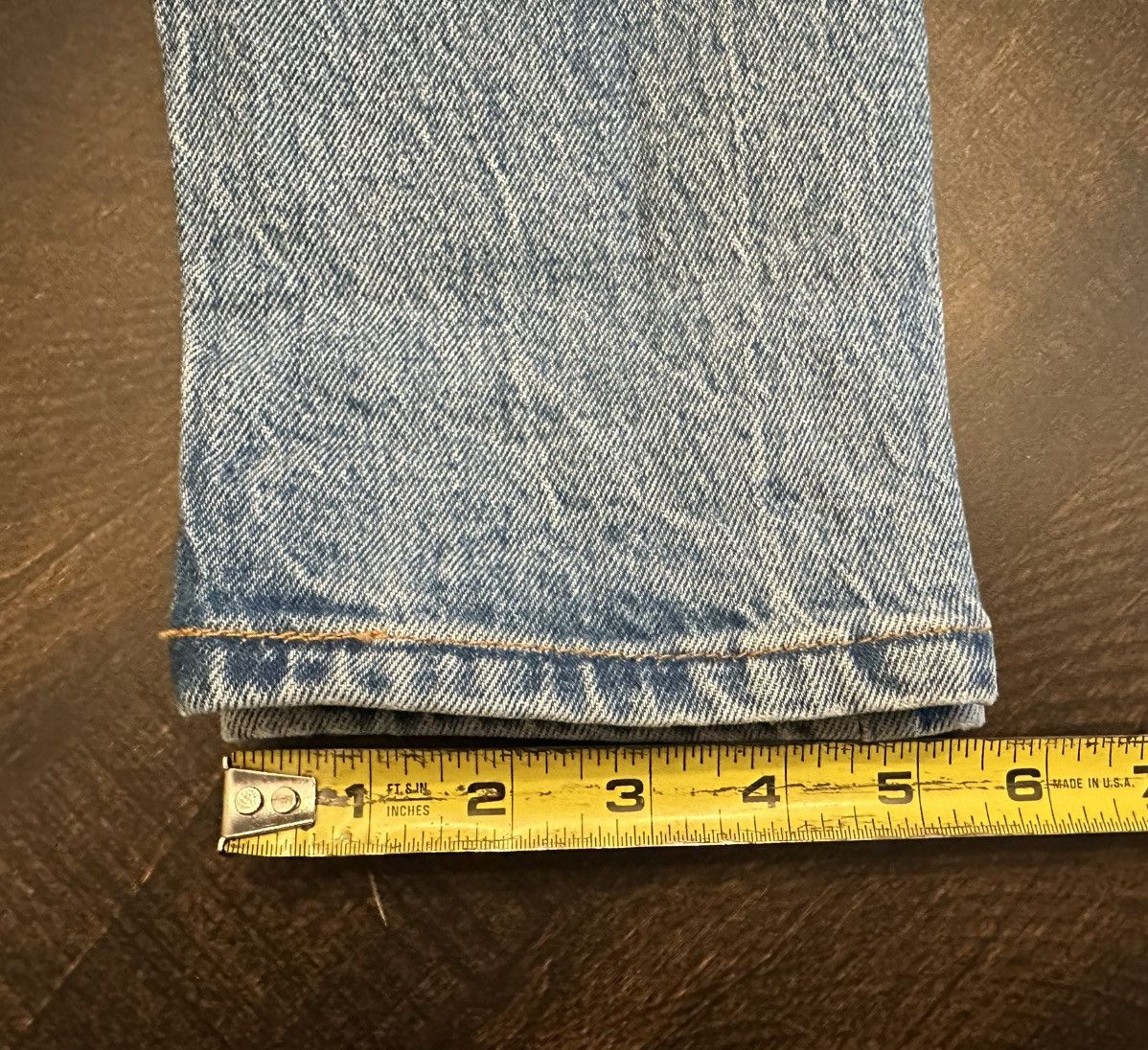 Levi's Levi’s 501 S Premium Skinny Front Pattern 25x29 Jeans Size 25" / US 0 / IT 36 - 6 Thumbnail