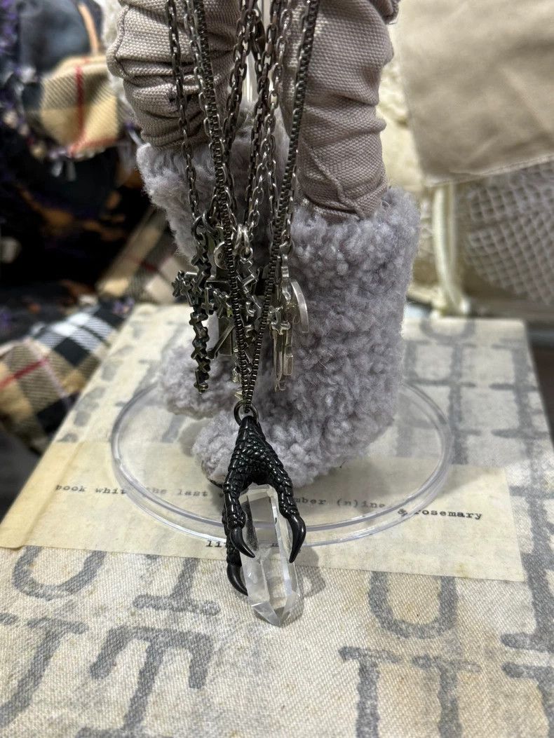 Undercover UNDERCOVER 06AW Claw Crystal Necklace Size ONE SIZE - 1 Thumbnail