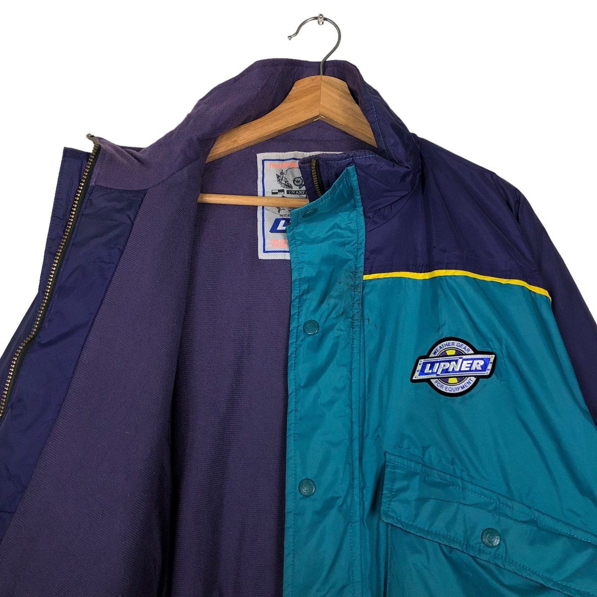 Japanese Brand 🔥Vtg Bomber Jacket Ski Wear Lipner Outdoor Design Parachute Size US L / EU 52-54 / 3 - 11 Thumbnail