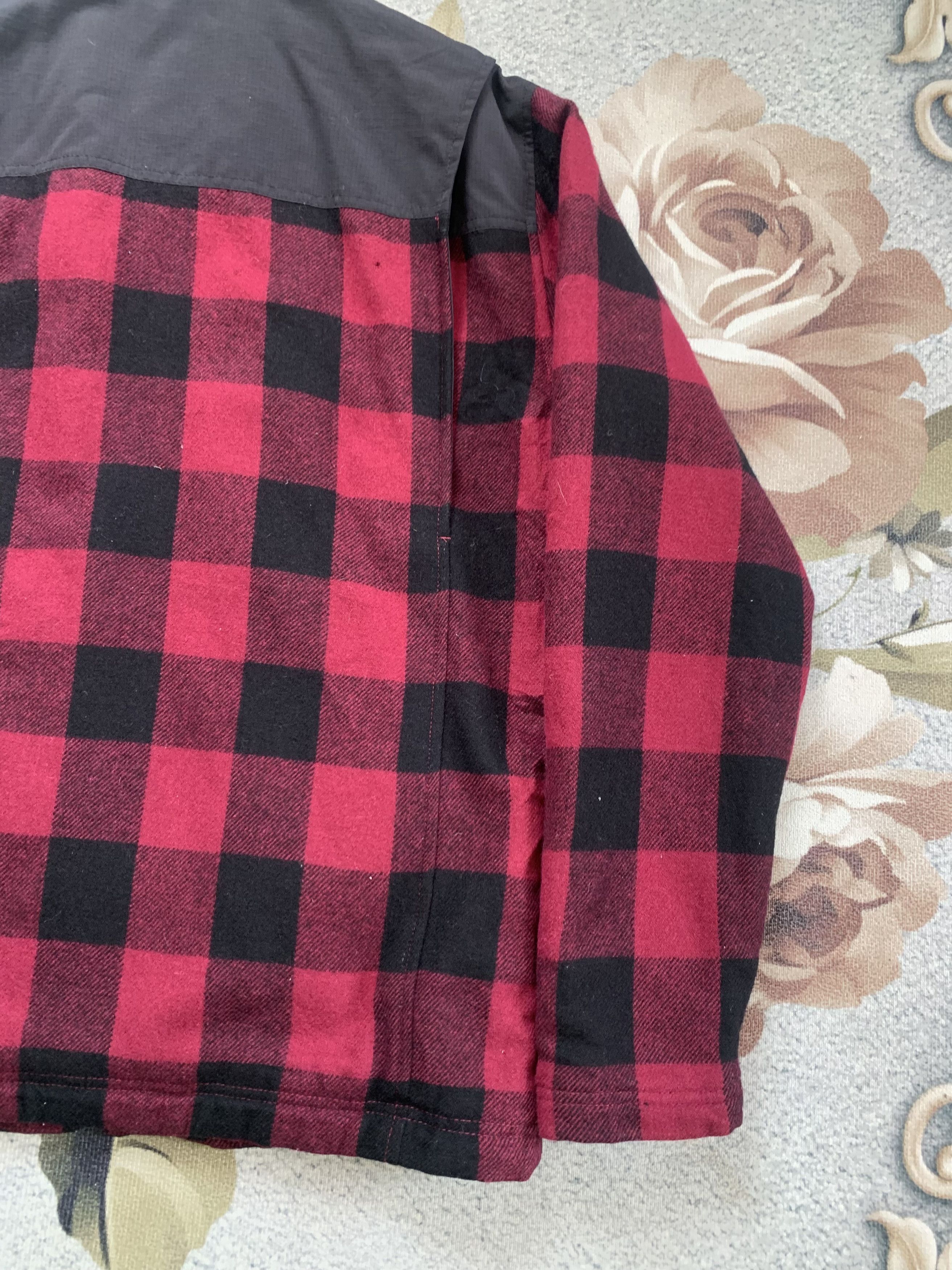 Harley Davidson Red Tartan Harley Davidson Blend Wool Jacket Size US M / EU 48-50 / 2 - 7 Thumbnail