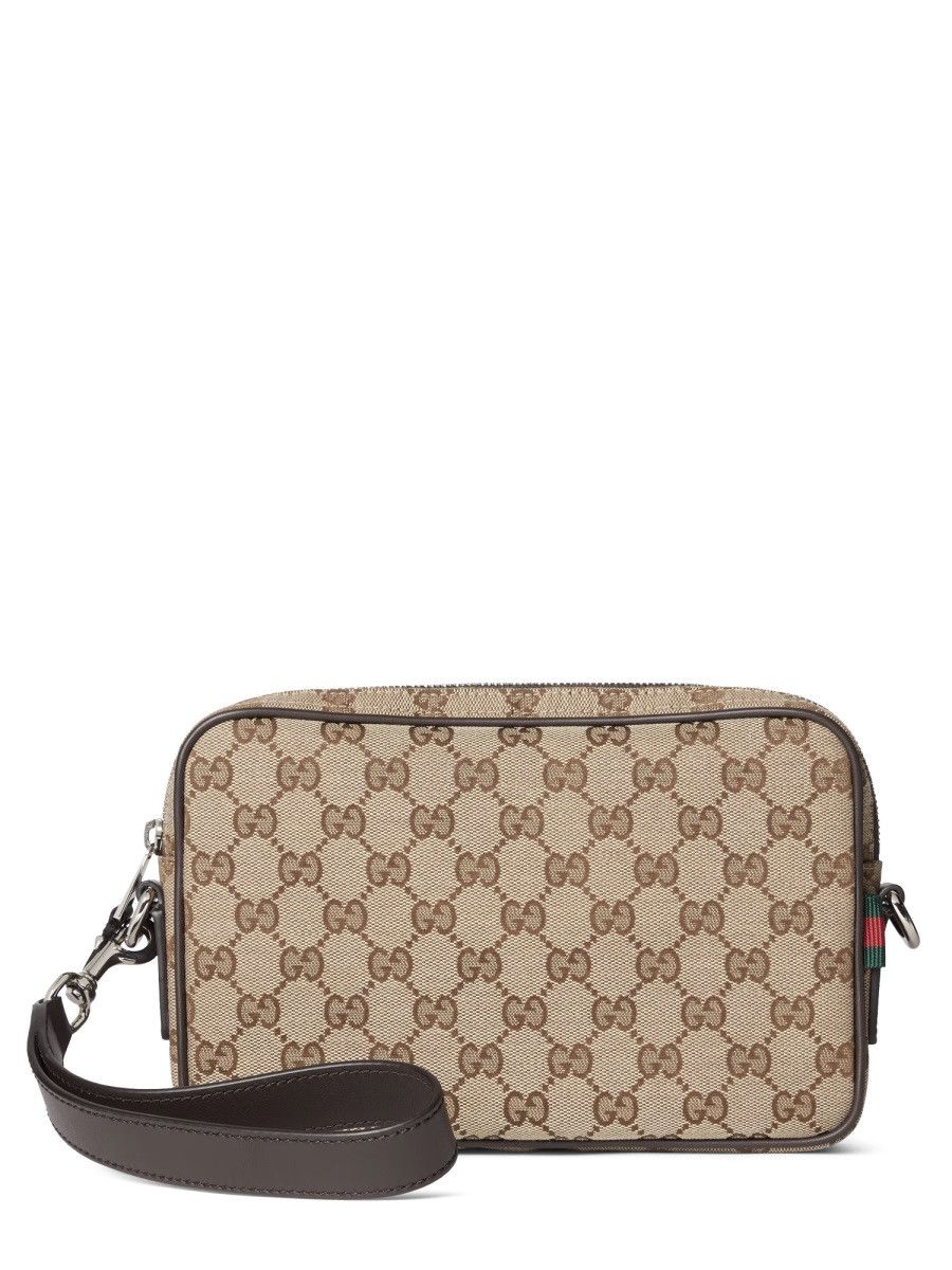 Gucci GUCCI FABRIC SHOULDER BAG "GG" SMALL - BROWN Size US M / EU 48-50 / 2 - 1 Thumbnail
