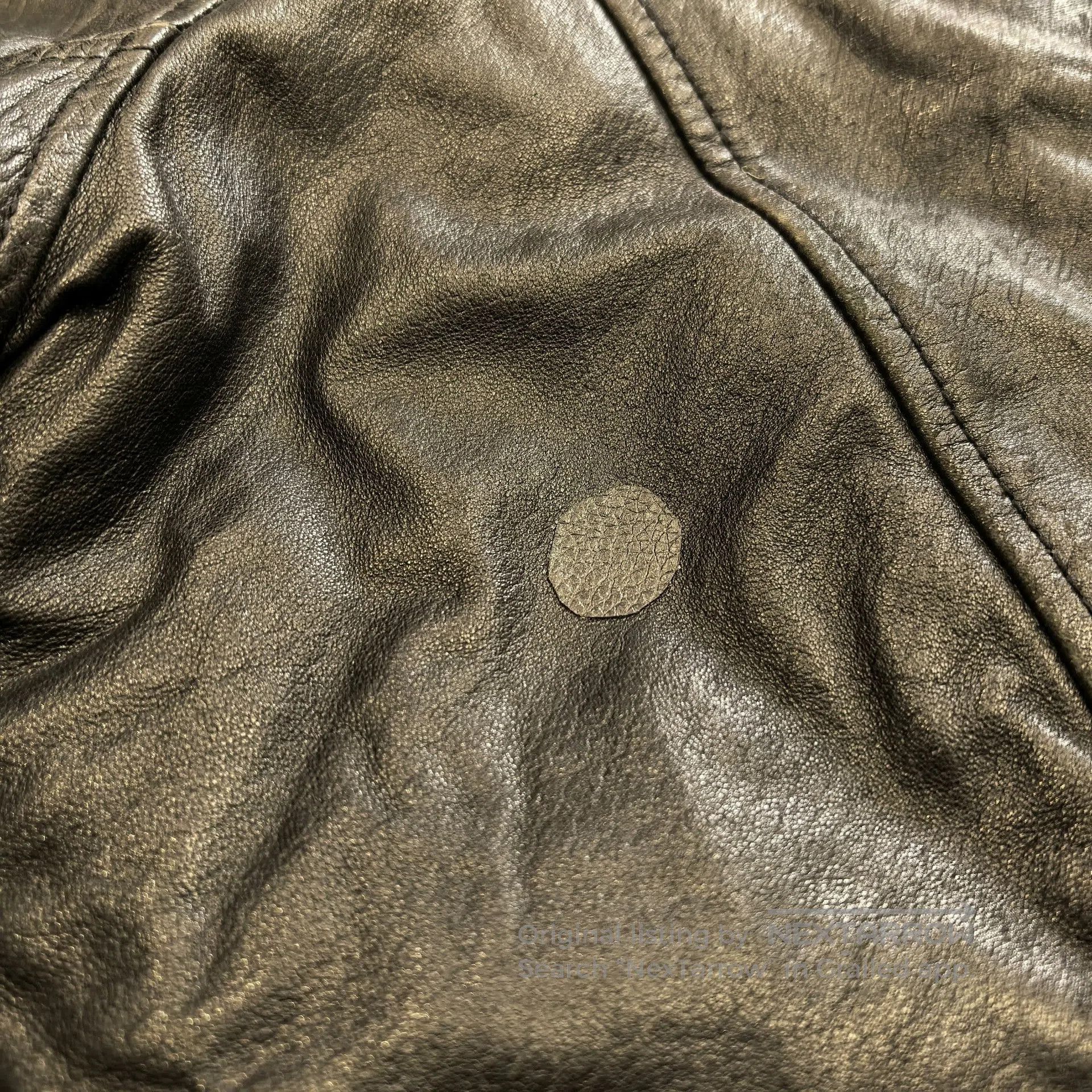 Swagger Swagger Sheepskin Motorcycle Leather Jacket. Size US L / EU 52-54 / 3 - 9 Thumbnail