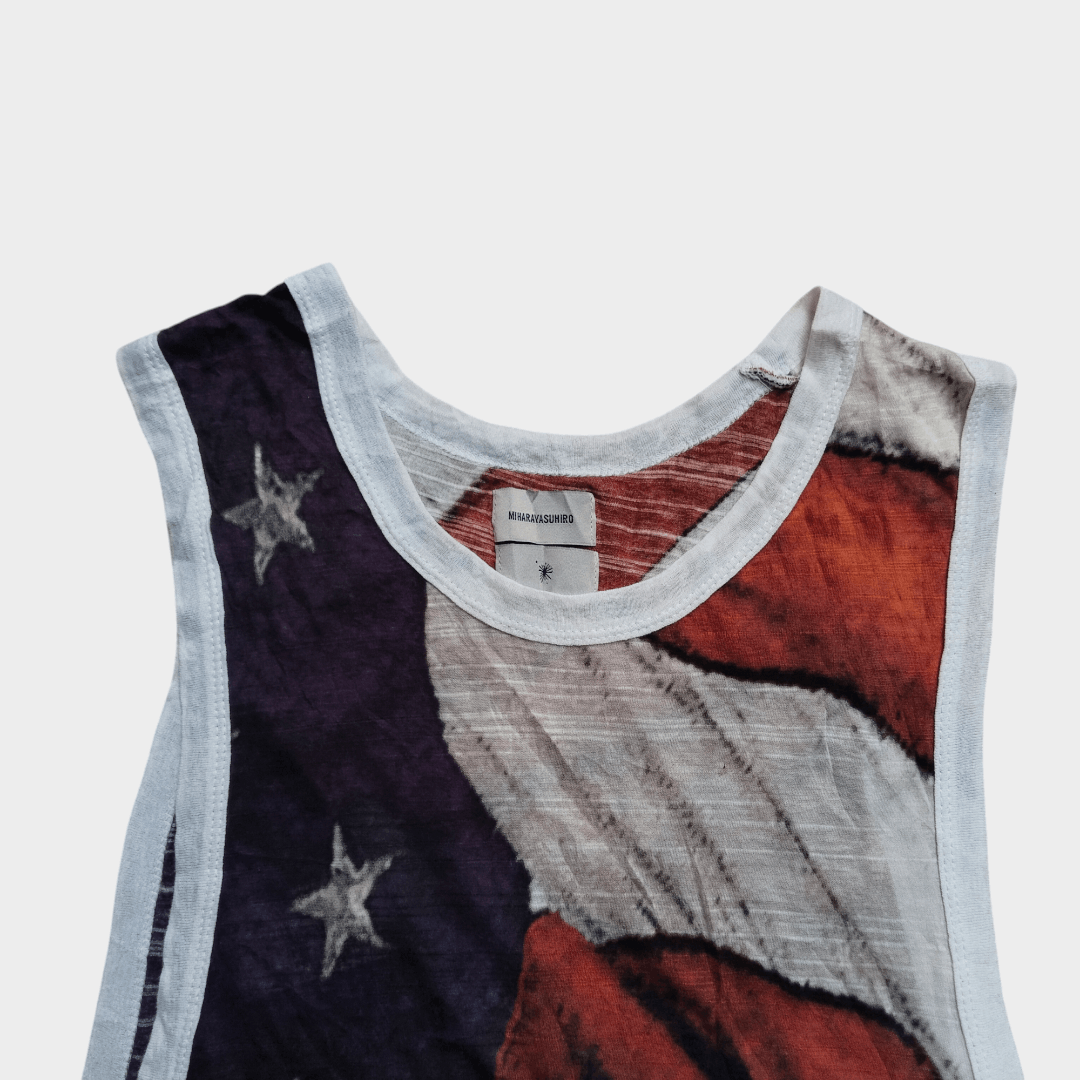 If Six Was Nine × Le Grande Bleu (L.G.B.) × Maison MIHARA YASUHIRO Miharayasuhiro American flag layered tops Size US S / EU 44-46 / 1 - 3 Thumbnail