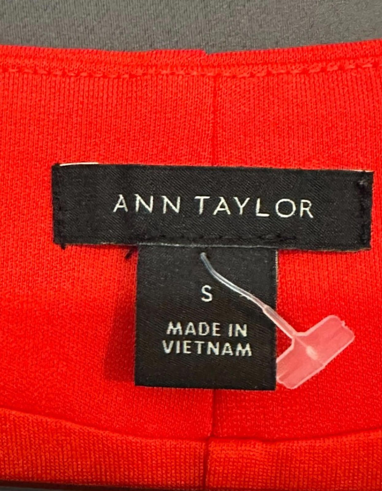 Ann Taylor Ann Taylor Formal Dress | Small | Bold Red Classic Size S / US 4 / IT 40 - 4 Thumbnail