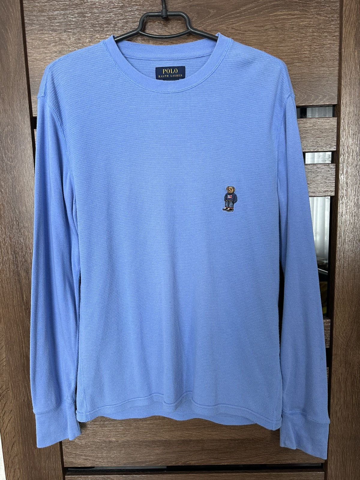 Polo Ralph Lauren Polo Bear Ralph Lauren RL Waffle Sweatshirt Crewneck Size US M / EU 48-50 / 2 - 2 Thumbnail