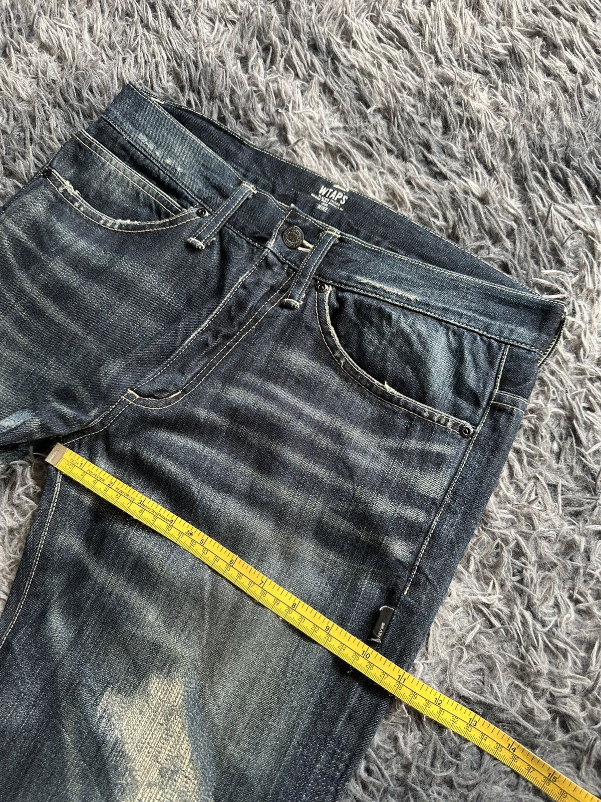 Wtaps 11SS - WTAPS '' Who Dares Wins '' trashed denim jeans Size US 32 / EU 48 - 12 Thumbnail