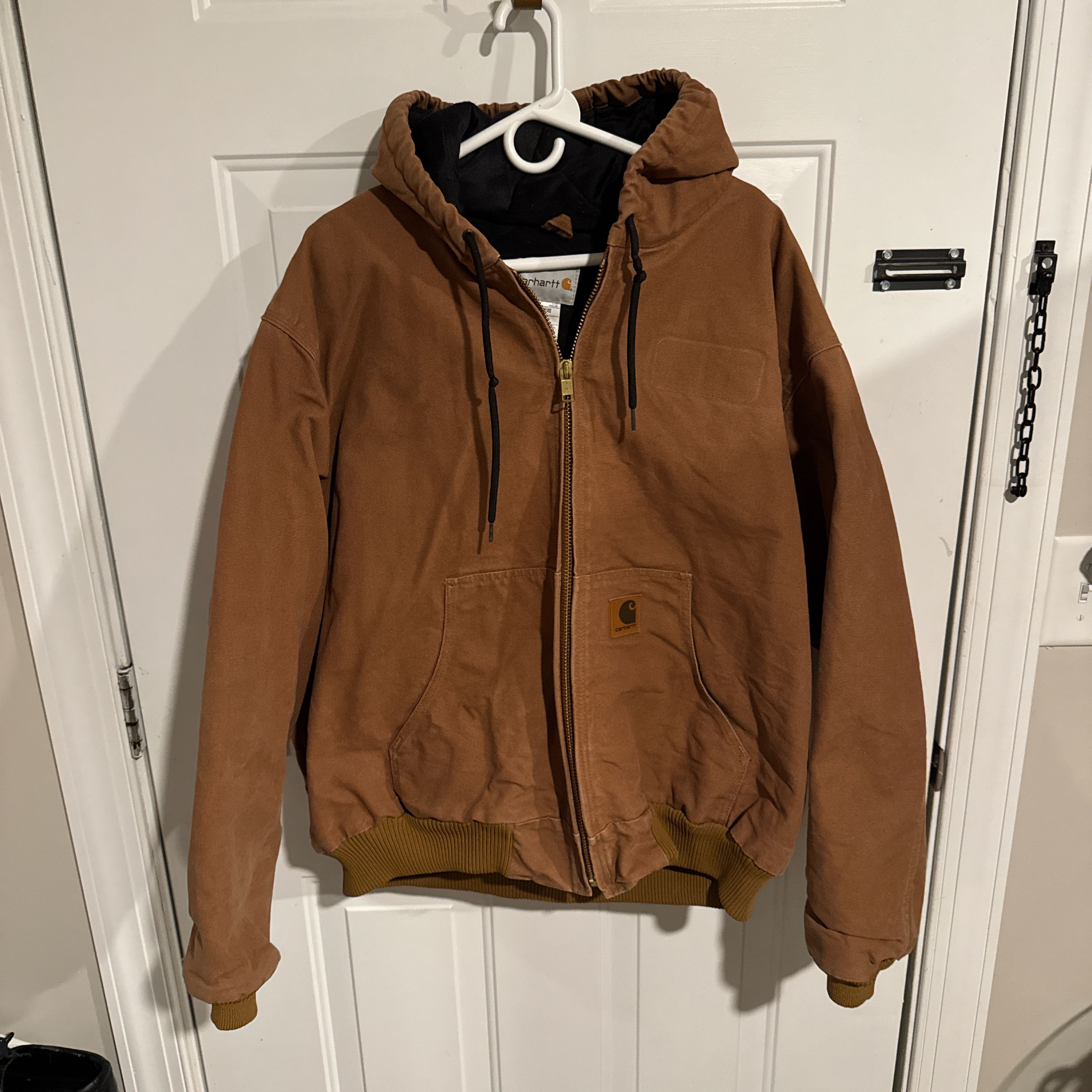Carhartt 2XL Carhartt Brown Hooded Work Jacket Size US XXL / EU 58 / 5 - 1 Thumbnail