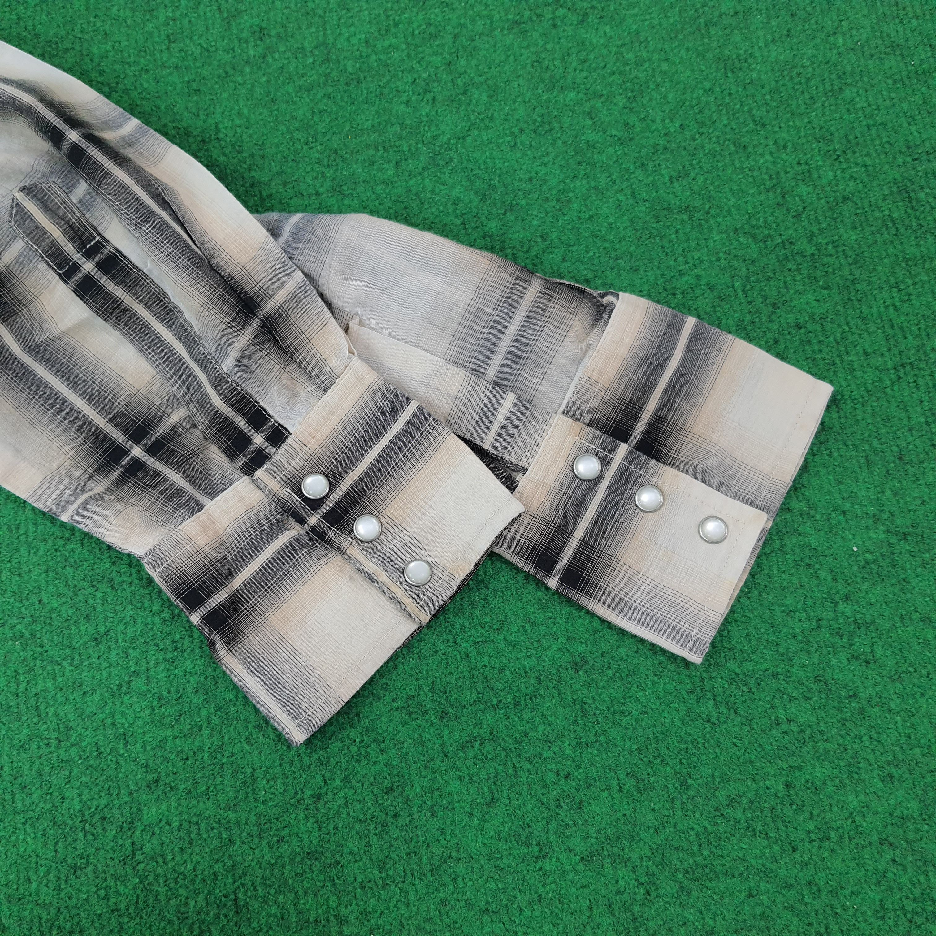 Wrangler Vintage Wrangler Western Classic Button Up Shirt C223N34 Size L / US 10 / IT 46 - 5 Thumbnail