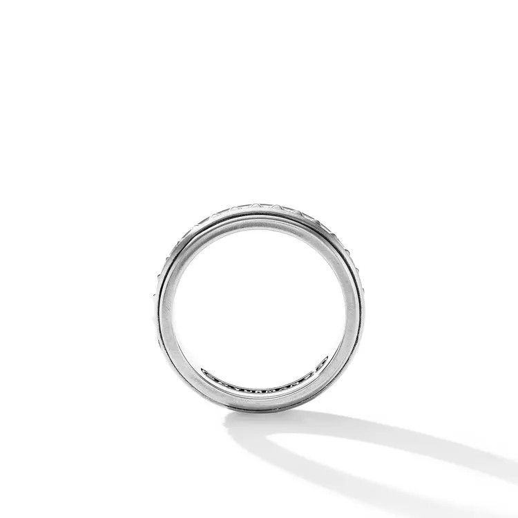 David Yurman o1w1db11025 R25481M /Size 7 /Rings in Silver Size ONE SIZE - 3 Thumbnail
