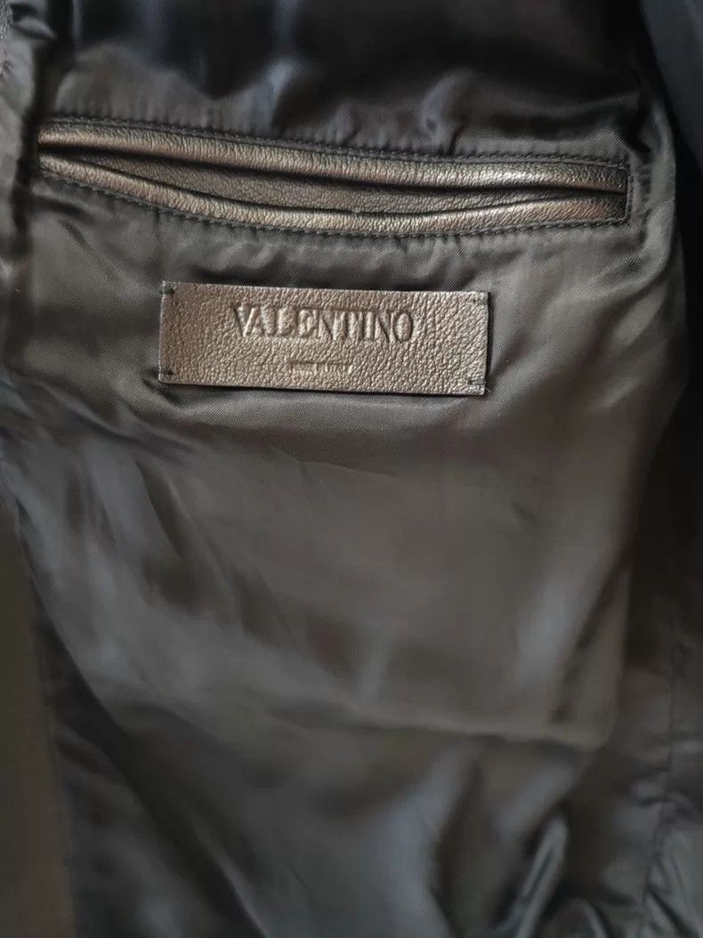 Valentino Valentino Leather coat Size S / US 4 / IT 40 - 6 Thumbnail