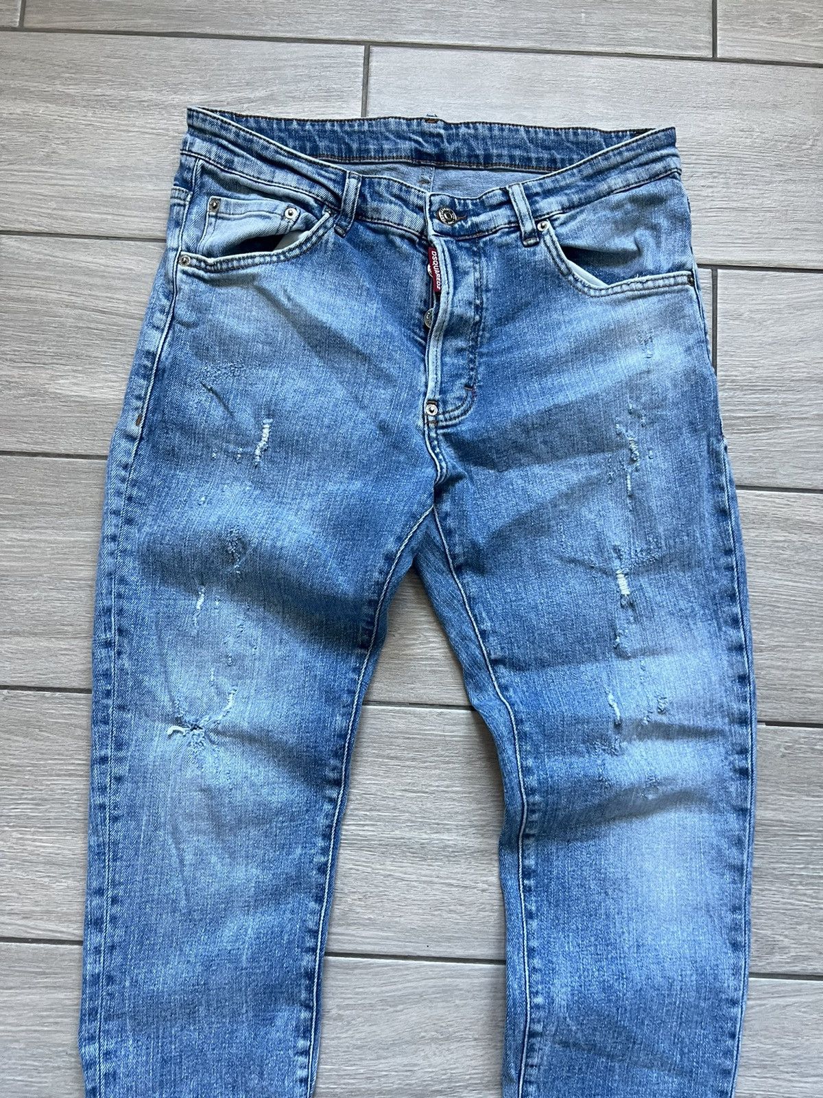 Dsquared2 Dsquared2 Jeans Men 48 Distressed Avant Garde Denim Size US 32 / EU 48 - 4 Thumbnail