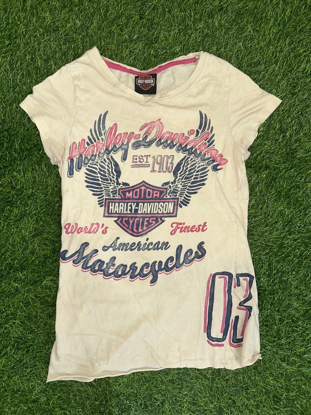 Harley Davidson Harley davidson womens tee shirt size XS Size XS / US 0-2 / IT 36-38 - 1 Thumbnail