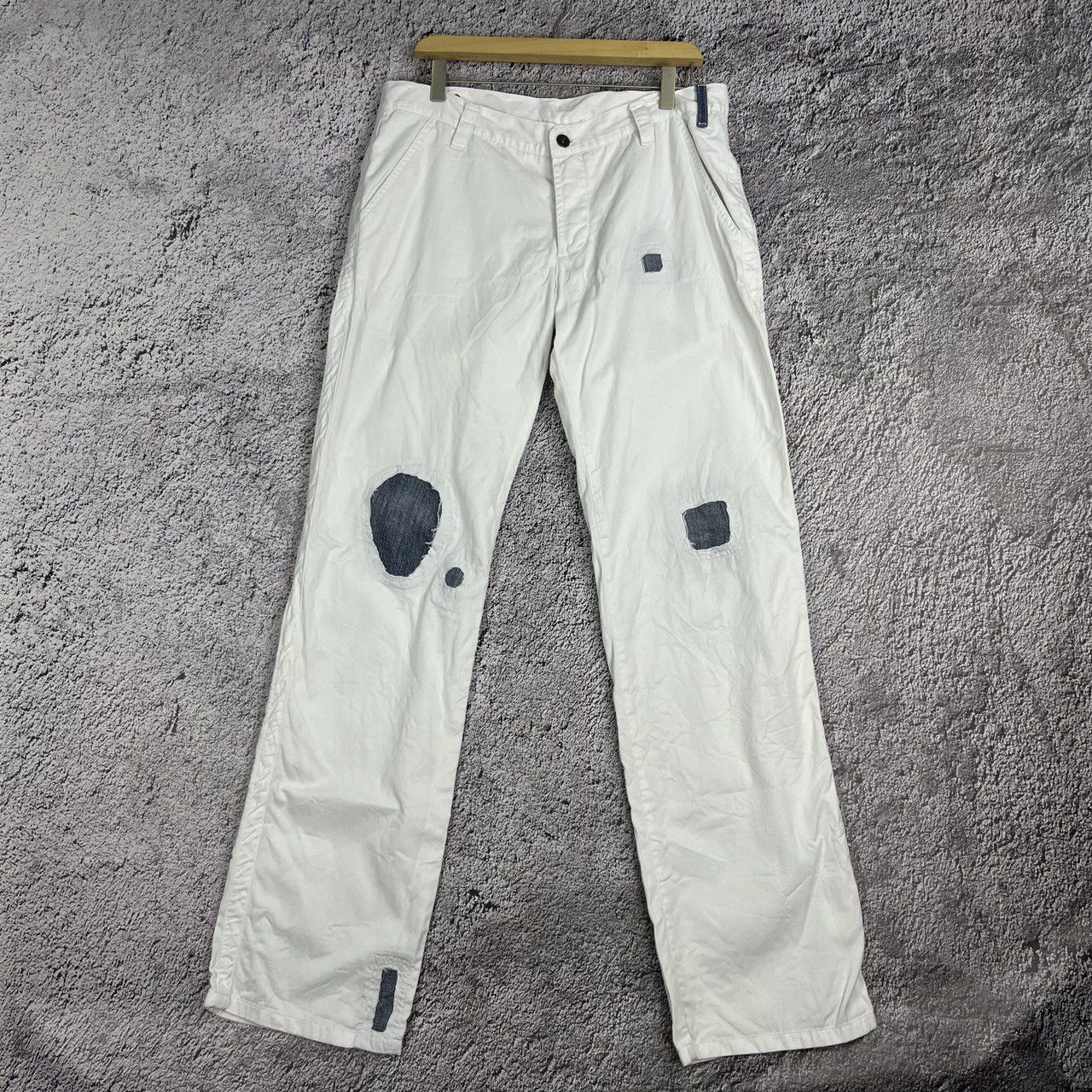 Diesel × Vintage ⚡️VINTAGE⚡️ Diesel Archive With Denim Parts pachwork Pants Size US 34 / EU 50 - 1 Thumbnail