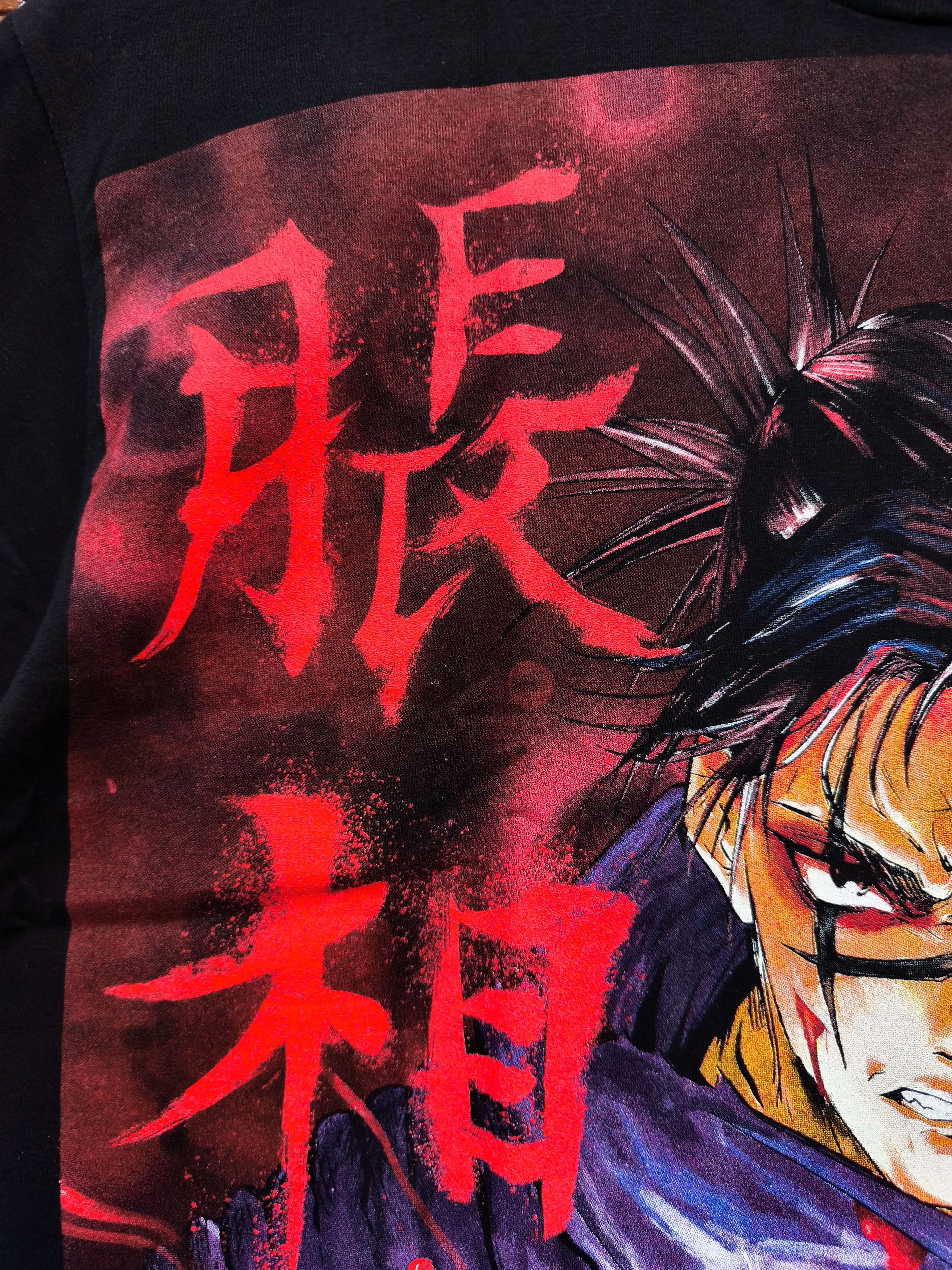Anime Jujutsu Kaisen Choso Blood Art Aesthetic T-shirt Size US XL / EU 56 / 4 - 3 Thumbnail