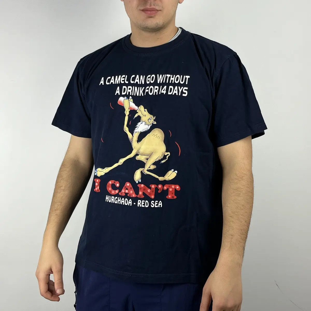 Band Tees Camel Tshirt drink humor size XLarge Size US XL / EU 56 / 4 - 1 Thumbnail
