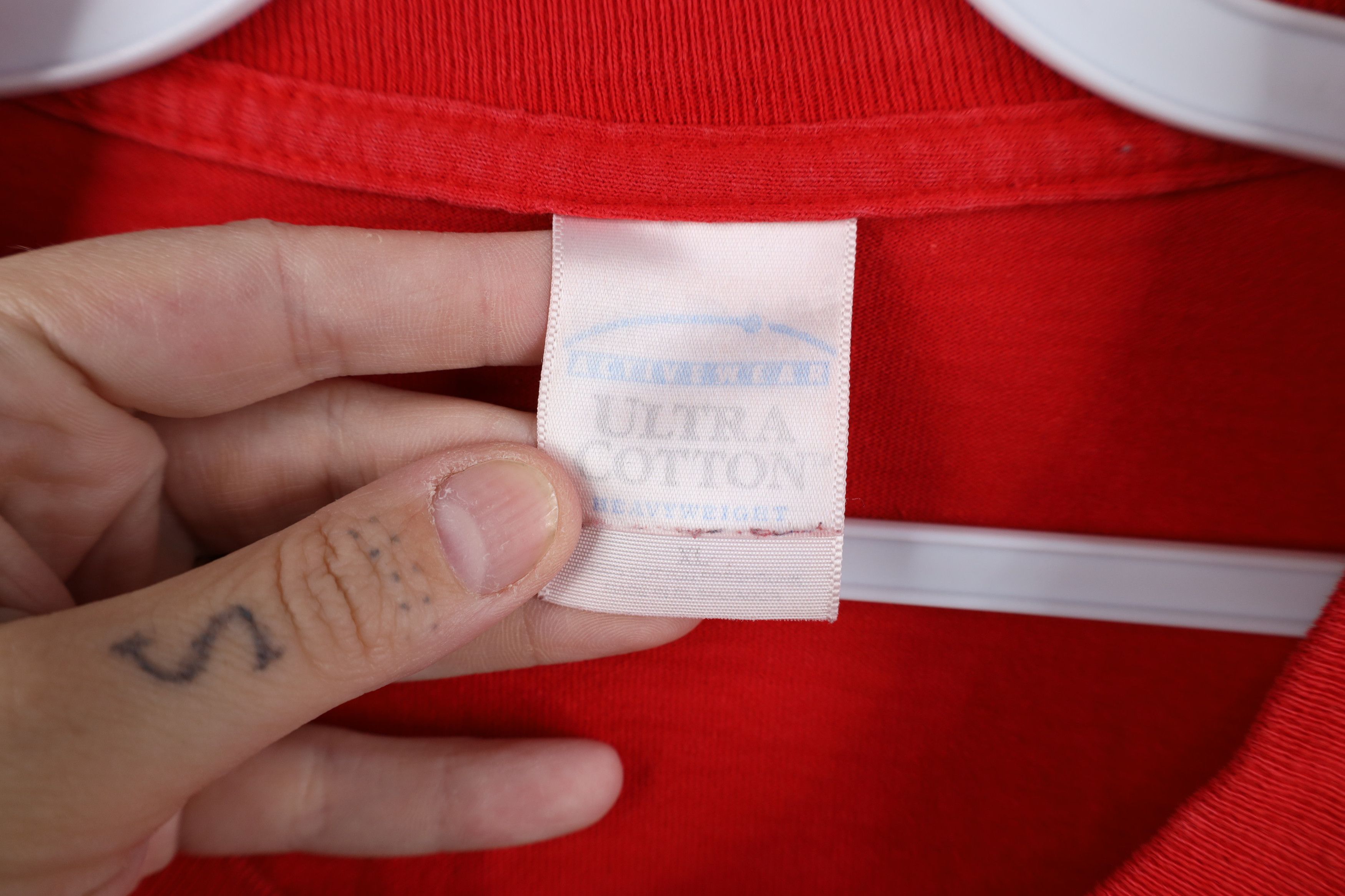 Vintage Vintage Y2K Ohio State University Football T-Shirt Red Size US XL / EU 56 / 4 - 7 Thumbnail