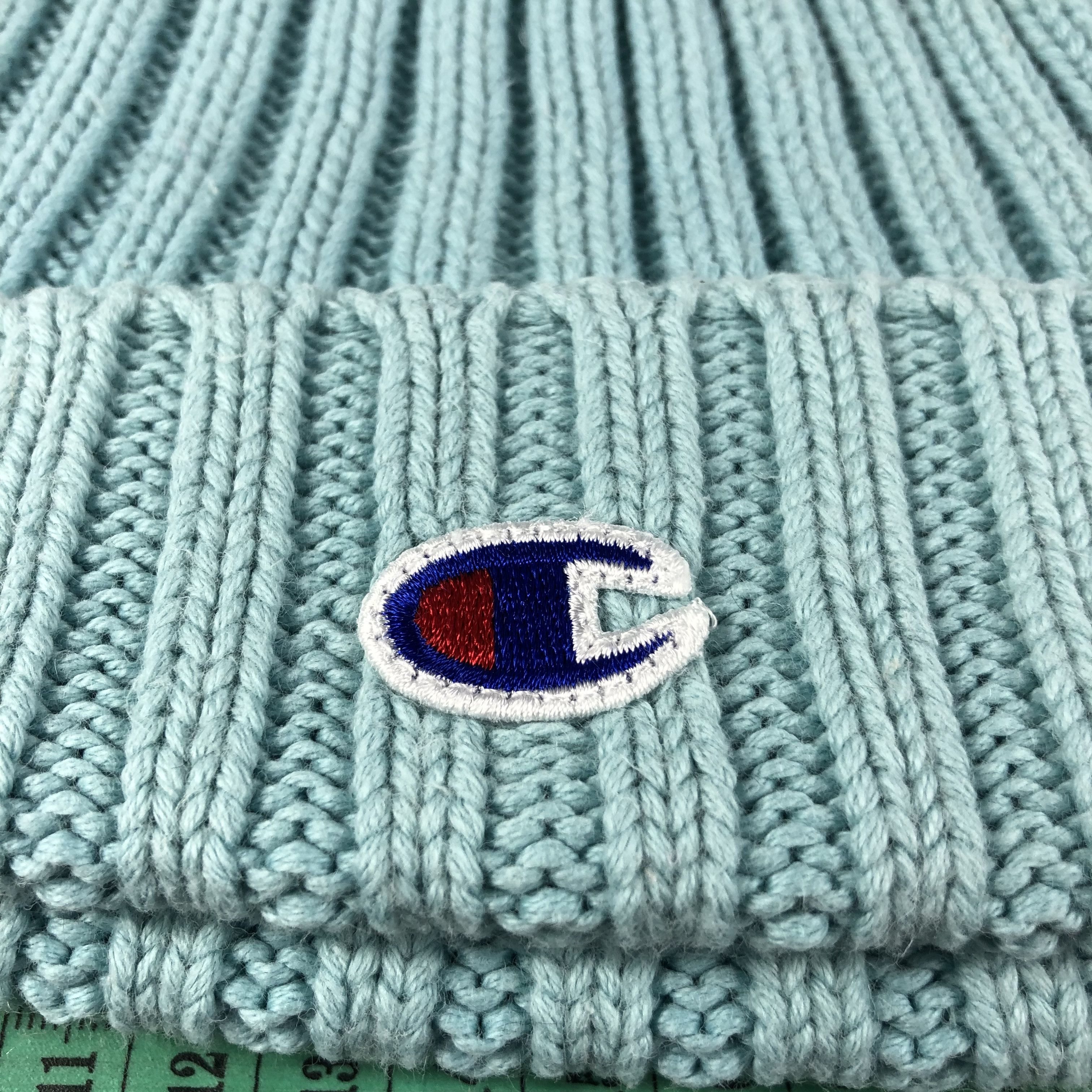 Champion Champion Pleated Cotton Beanie Snowcap Snow Hat B912 Size ONE SIZE - 4 Thumbnail