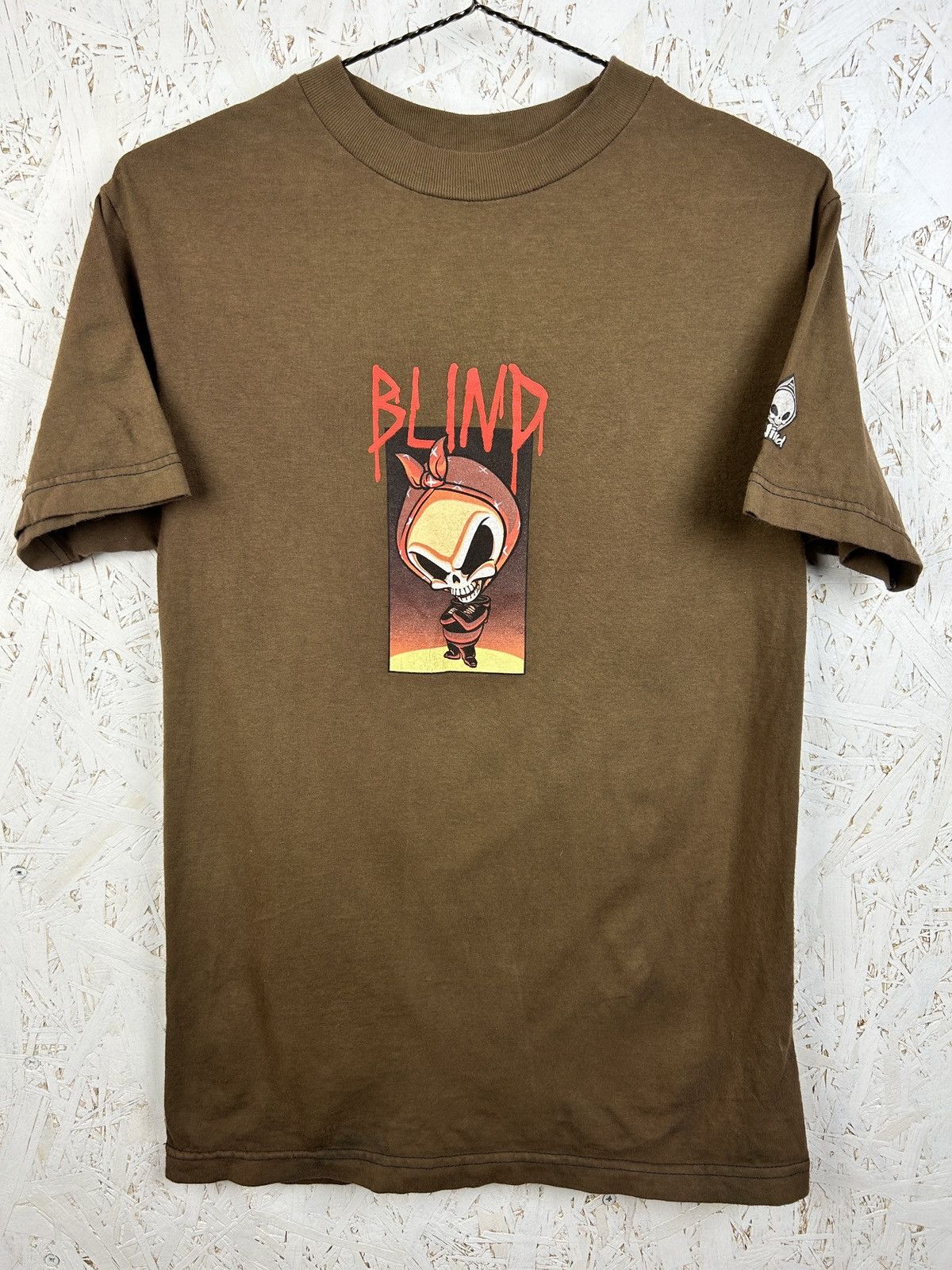 Blind Skateboards 90s Vintage Blind Skateboards Reaper Skate T-Shirt Size S Size US S / EU 44-46 / 1 - 1 Thumbnail