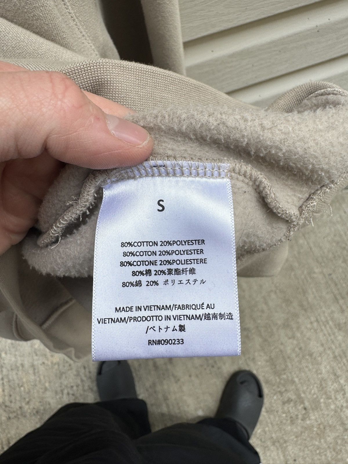 Fear of God Fear of God Essentials Core Collection Tan string Crewneck Size US S / EU 44-46 / 1 - 5 Thumbnail