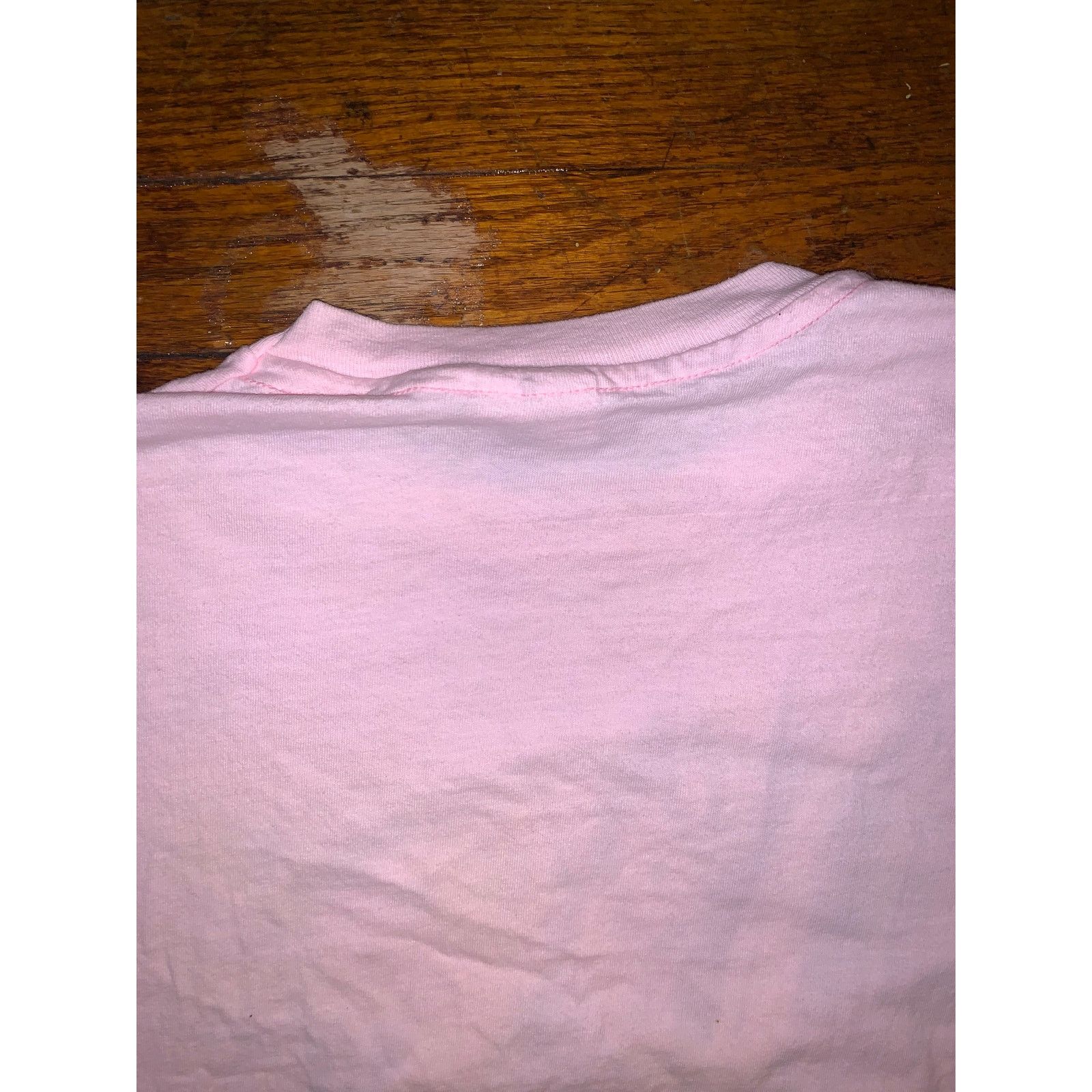 Hanes × Vintage Vintage 1991 Mustang Roundup T Shirt Pink XL Single Stitch Size US XL / EU 56 / 4 - 6 Thumbnail