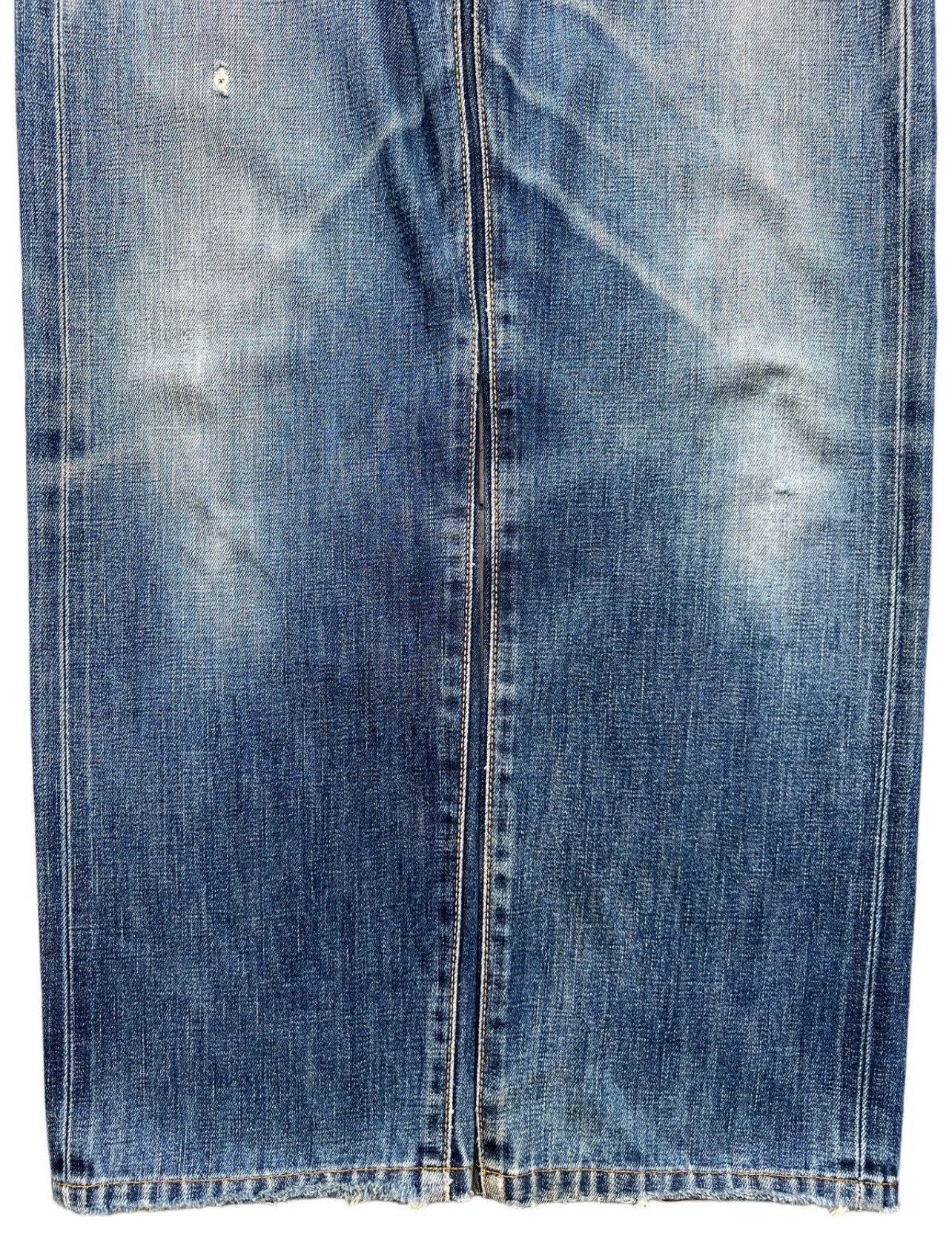 Edwin Vintage Edwin 505xx Selvedge Distressed Denim Jeans 30x30 Size US 30 / EU 46 - 5 Thumbnail
