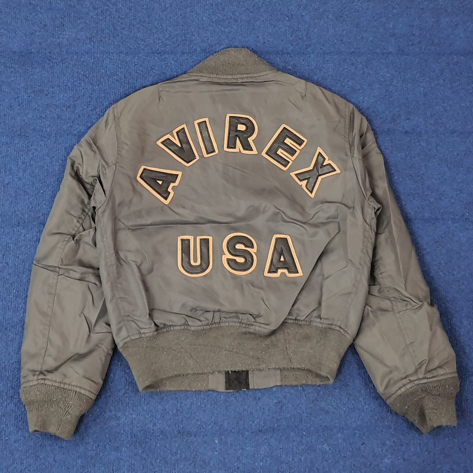 Avirex Vintage Avirex USA Military Bomber Jacket C256N5 Size US XXS / EU 40 - 1 Thumbnail