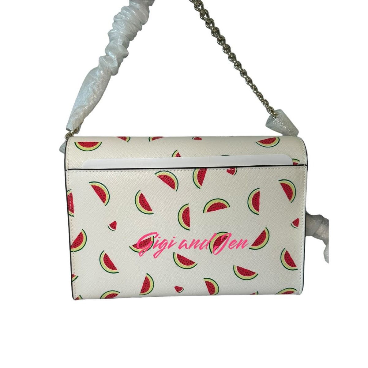 Kate Spade Kate Spade Watermelon Saffiano Convertible Crossbody Bag Size ONE SIZE - 6 Thumbnail