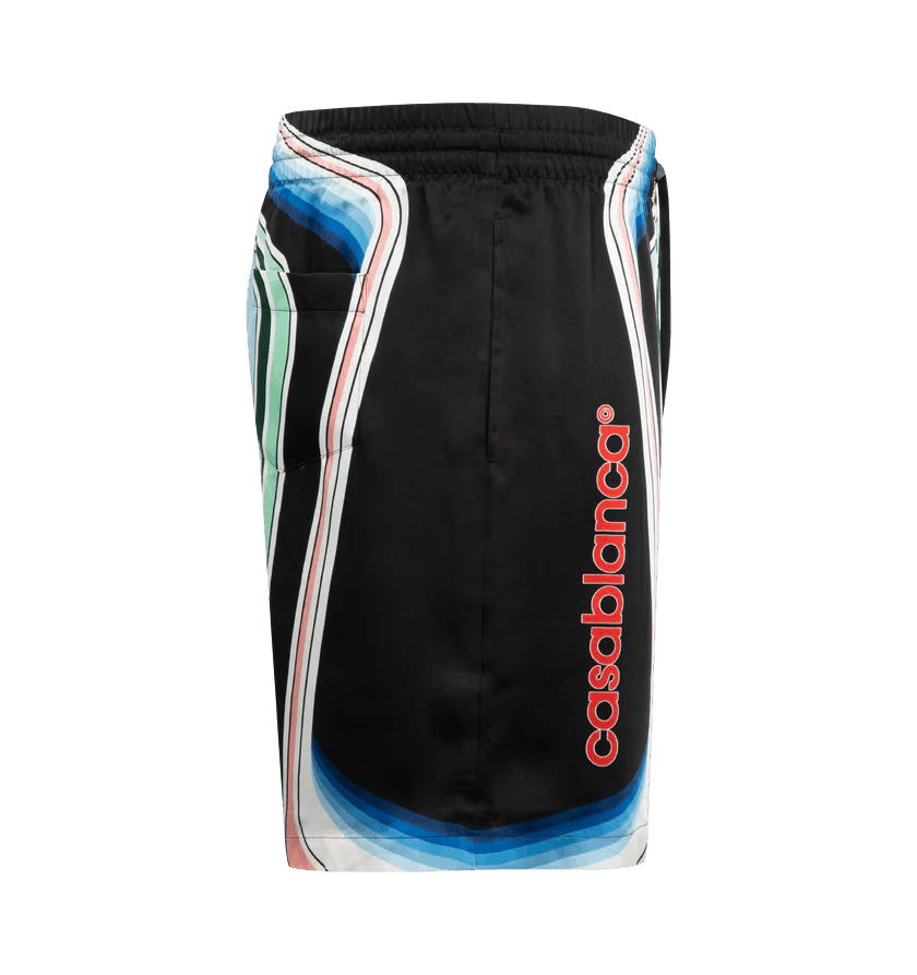 Casablanca o1h1sh11225 Drawstring Shorts in Multicolor Size US 38 / EU 54 - 3 Thumbnail