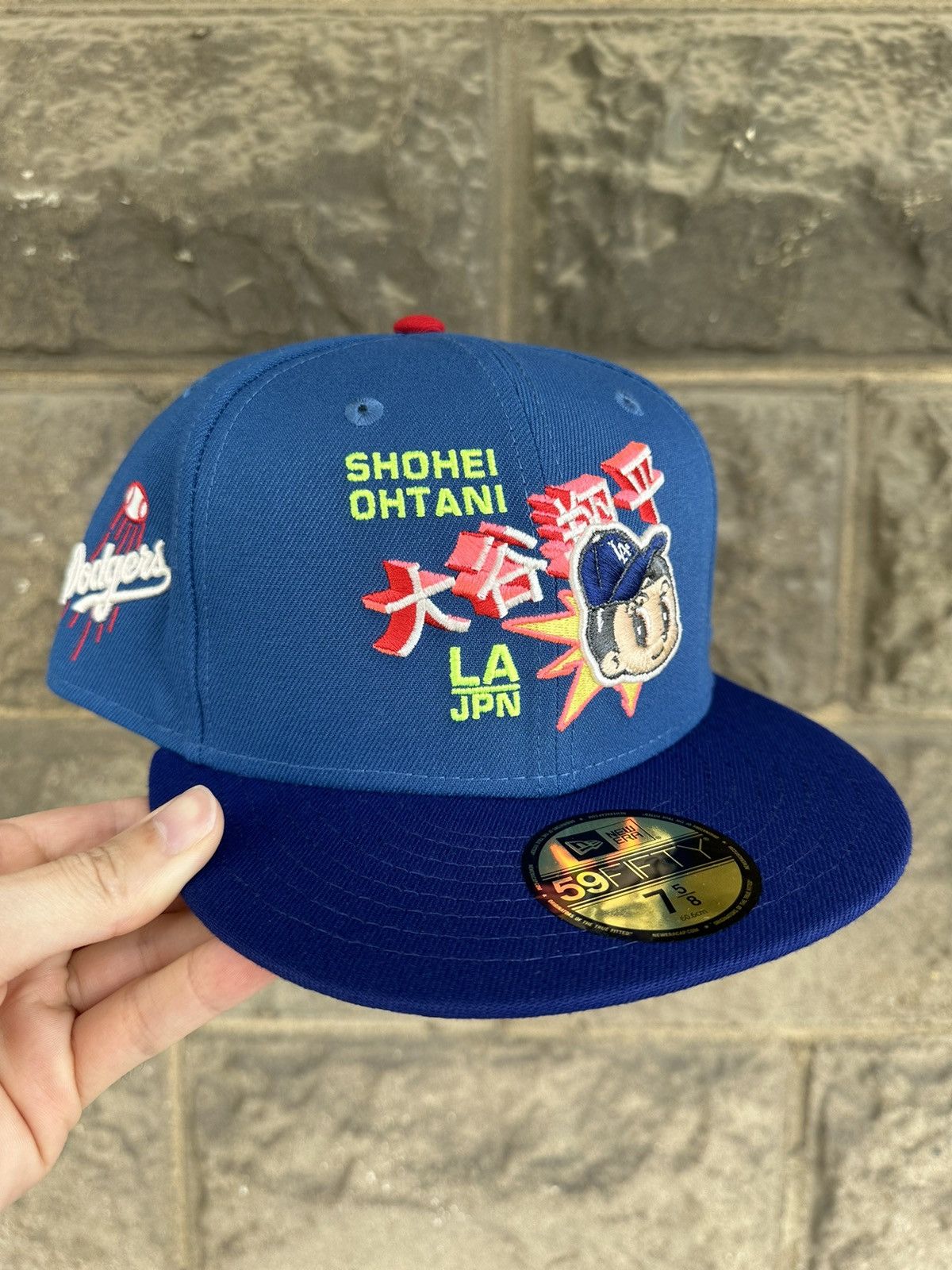 New Era 7 5/8 Shohei Ohtani Los Angeles Dodgers New Era Fitted Cap ...