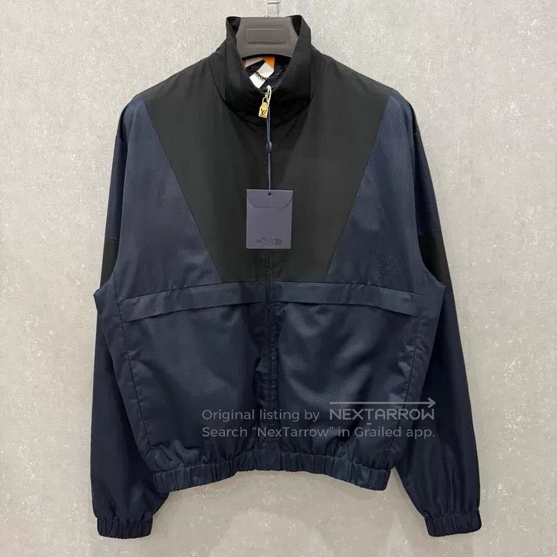 Louis Vuitton Louis Vuitton Color-block high-neck zip-up long-sleeve jac Size US S / EU 44-46 / 1 - 1 Thumbnail