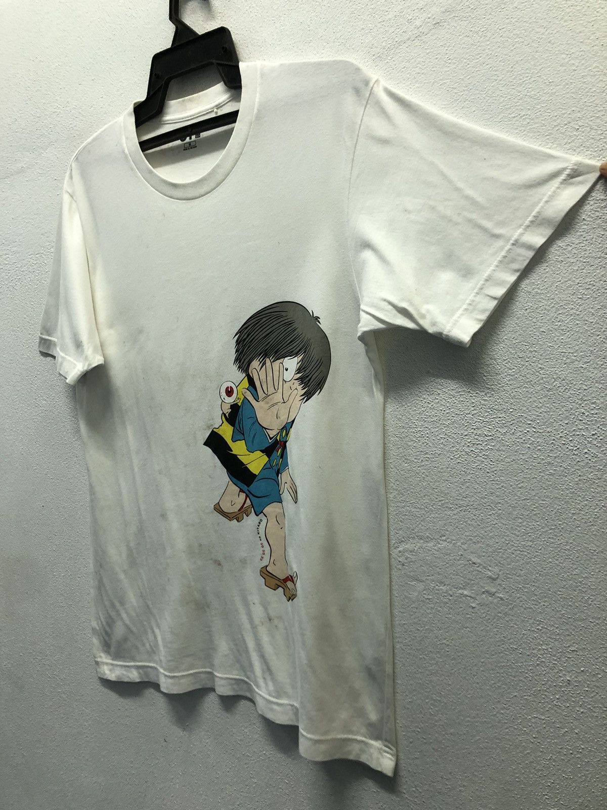 Uniqlo Vintage Uniqlo Mizuki Productions Ge Ge Ge no Kitaro Shirt Size US M / EU 48-50 / 2 - 5 Thumbnail