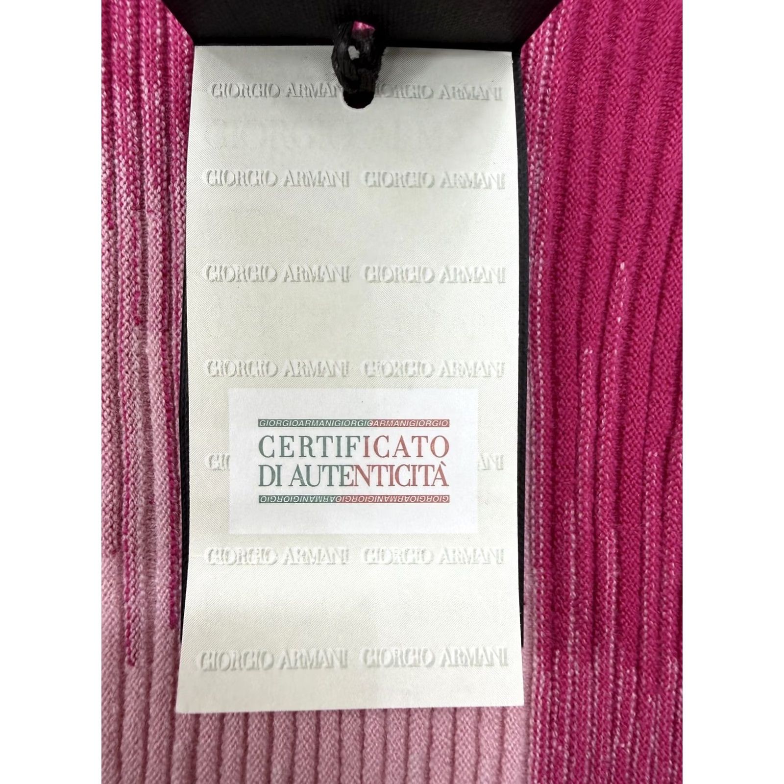 Giorgio Armani Giorgio Armani Women Burgundy Colorblock Mock Neck Sweater Size 40 Size S / US 4 / IT 40 - 5 Thumbnail