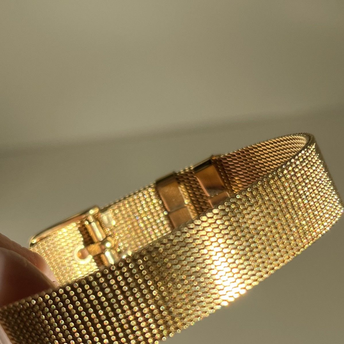 Jewelry Gold belt buckle bracelet Size ONE SIZE - 7 Thumbnail