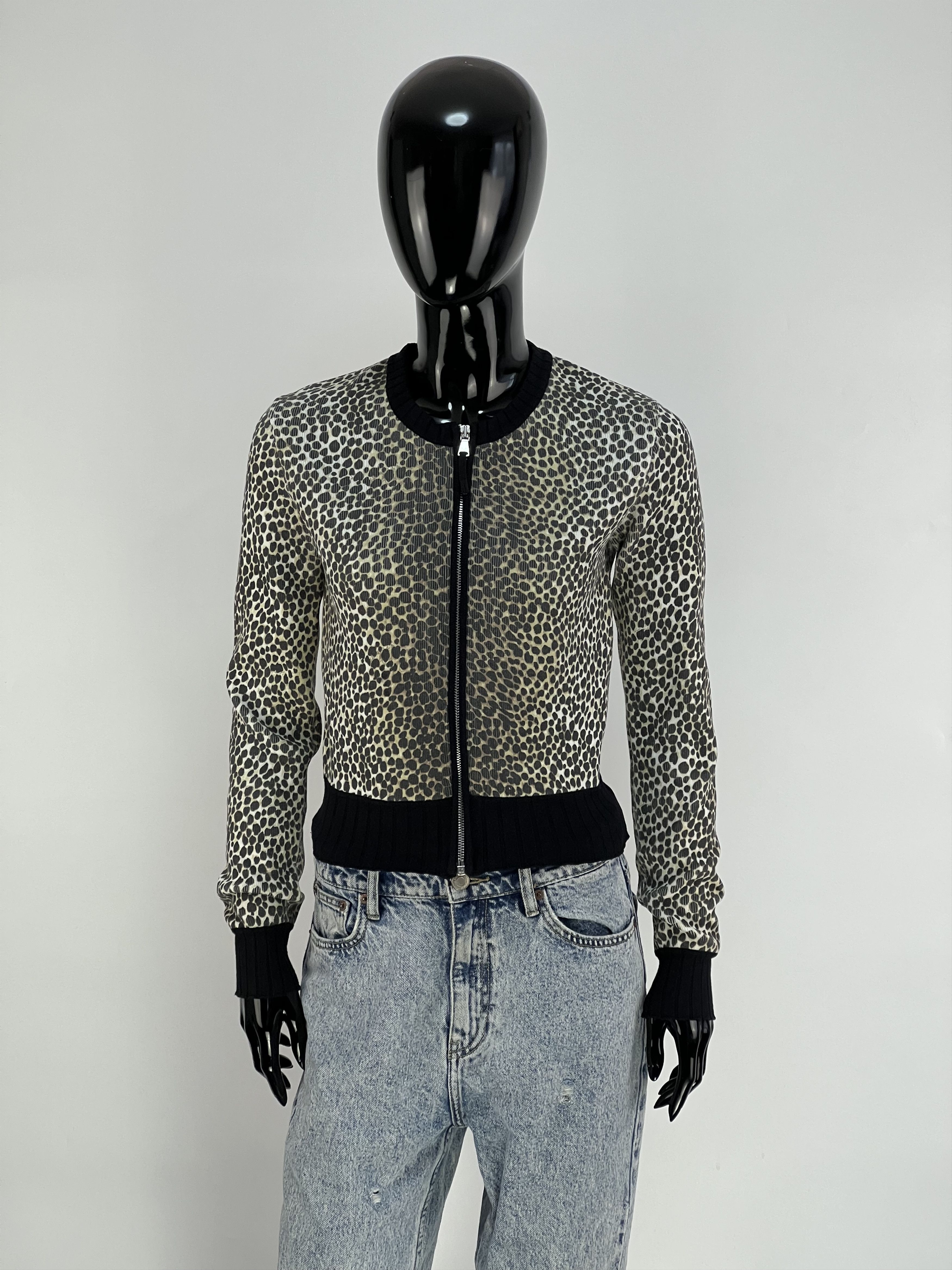 Dolce & Gabbana Dolce Gabbana Women's Full Zip Cotton Jacket Size S Size S / US 4 / IT 40 - 1 Thumbnail