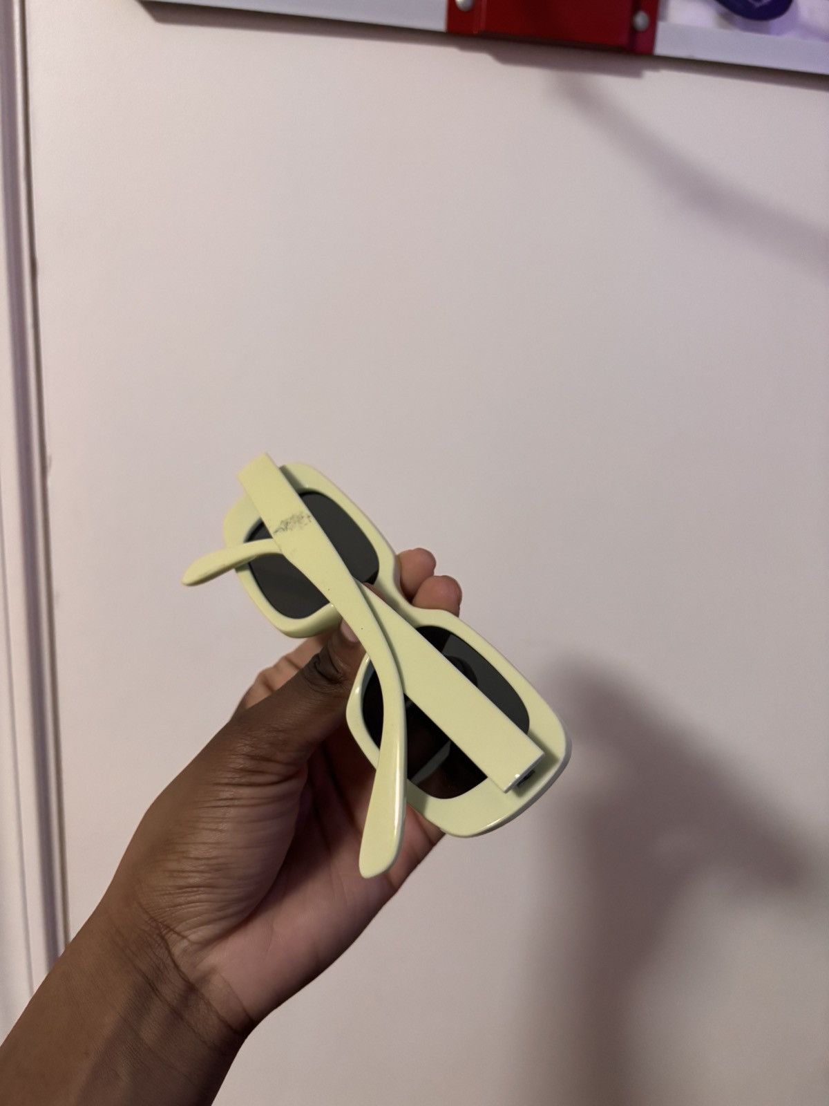 Vintage Lime Green Y2K Sunglasses Size ONE SIZE - 2 Thumbnail