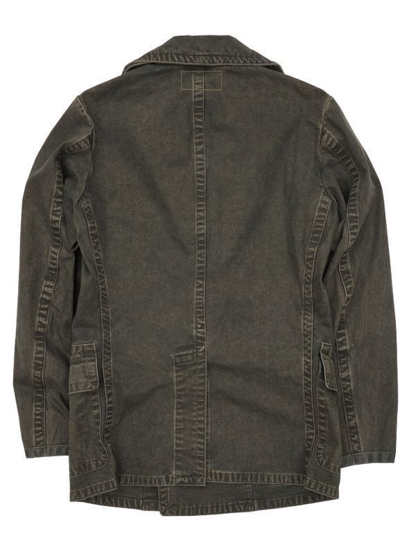 RRL Ralph Lauren Washed Canvas Peacoat Size US L / EU 52-54 / 3 - 2 Thumbnail