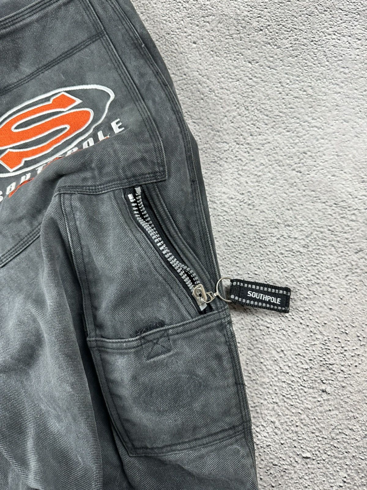 Southpole Vintage Southpole Faded Baggy Jeans Custom Distressed Y2K Size US 36 / EU 52 - 11 Thumbnail