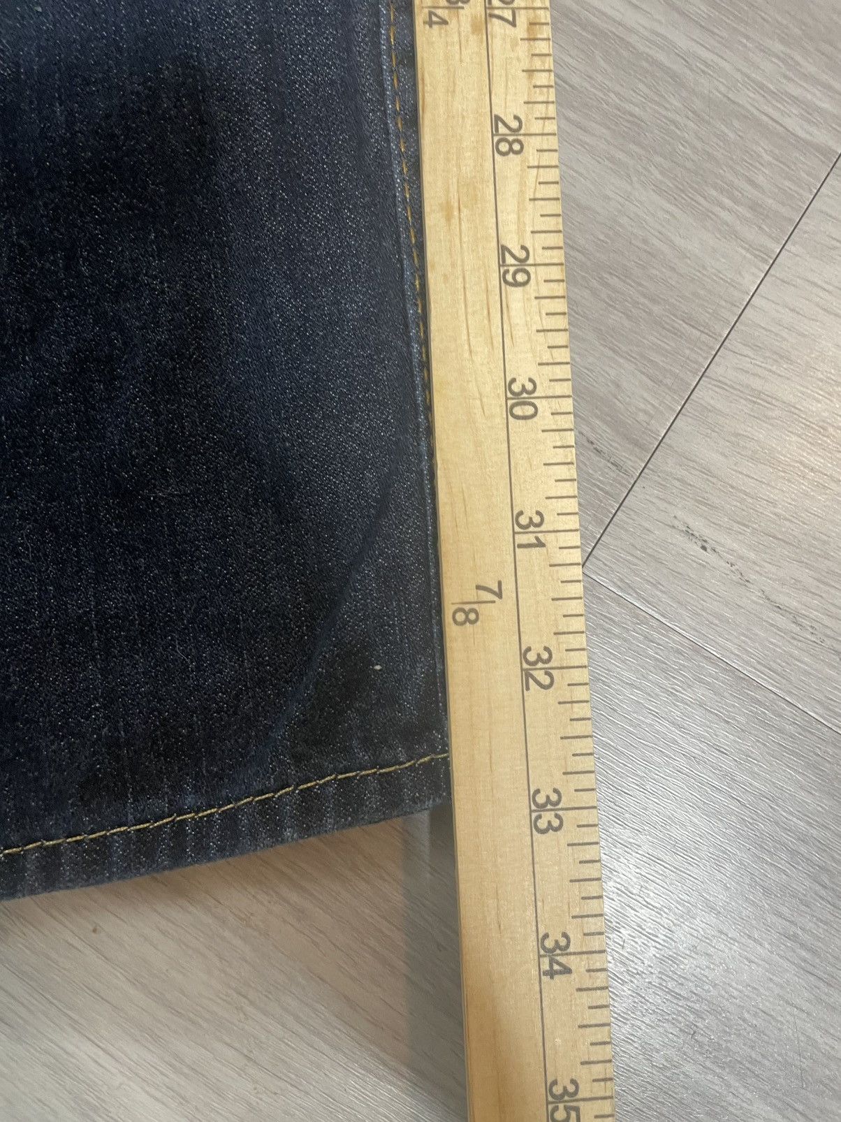 True Religion True Religion Jeans Relaxed Skinny Flap MENS SZ 46X33 Size US 44 / EU 60 - 15 Thumbnail
